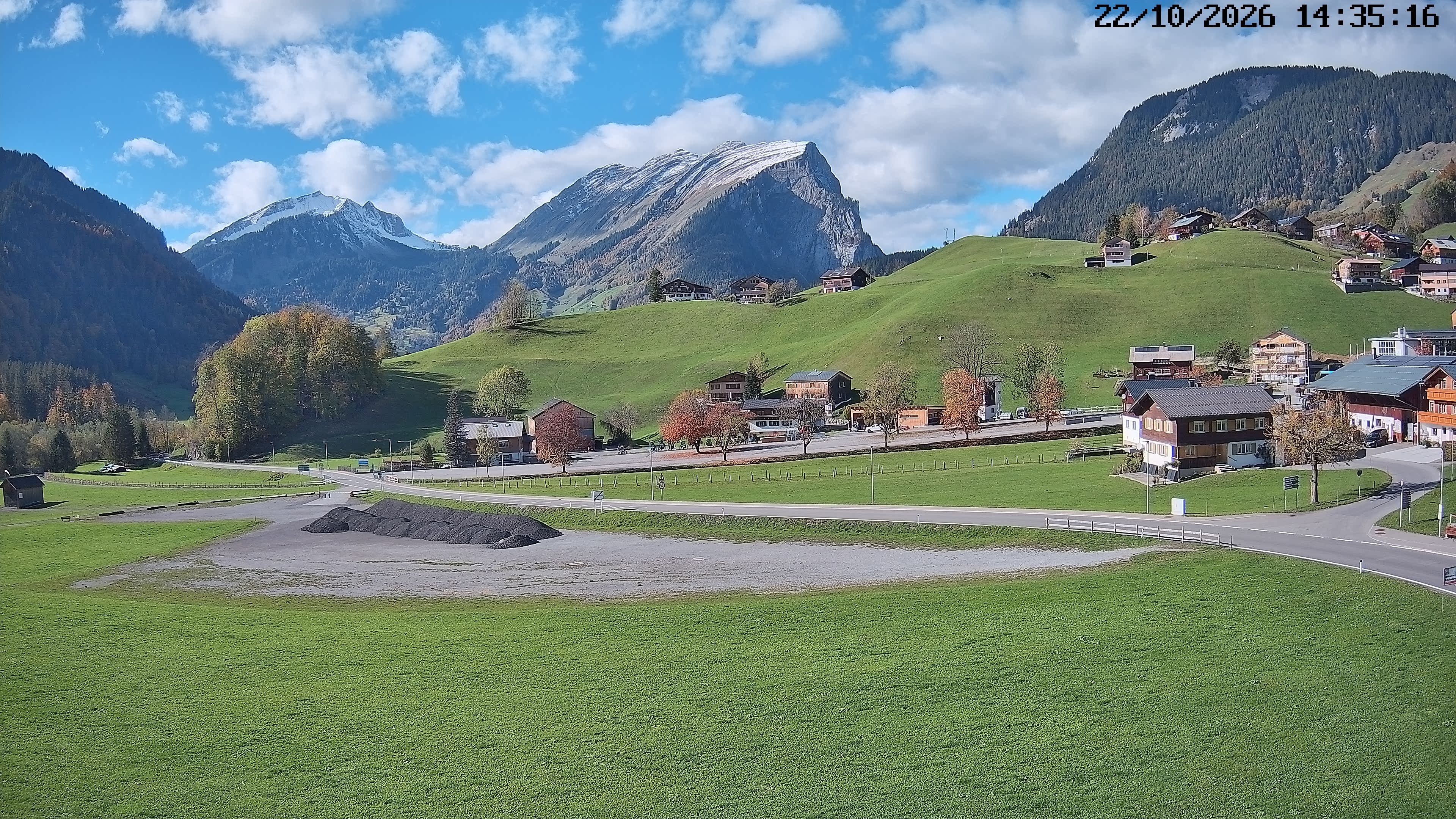 Archiv Foto Webcam Schoppernau: Ausblick Hotel Elisabeth