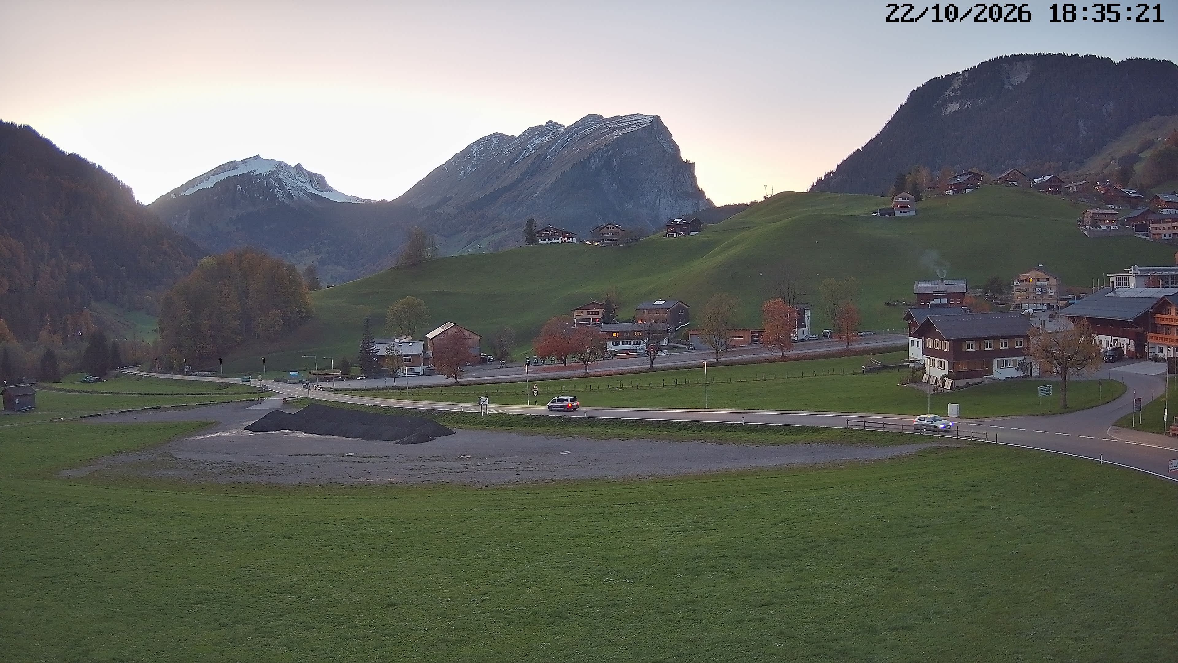 Archiv Foto Webcam Schoppernau: Ausblick Hotel Elisabeth