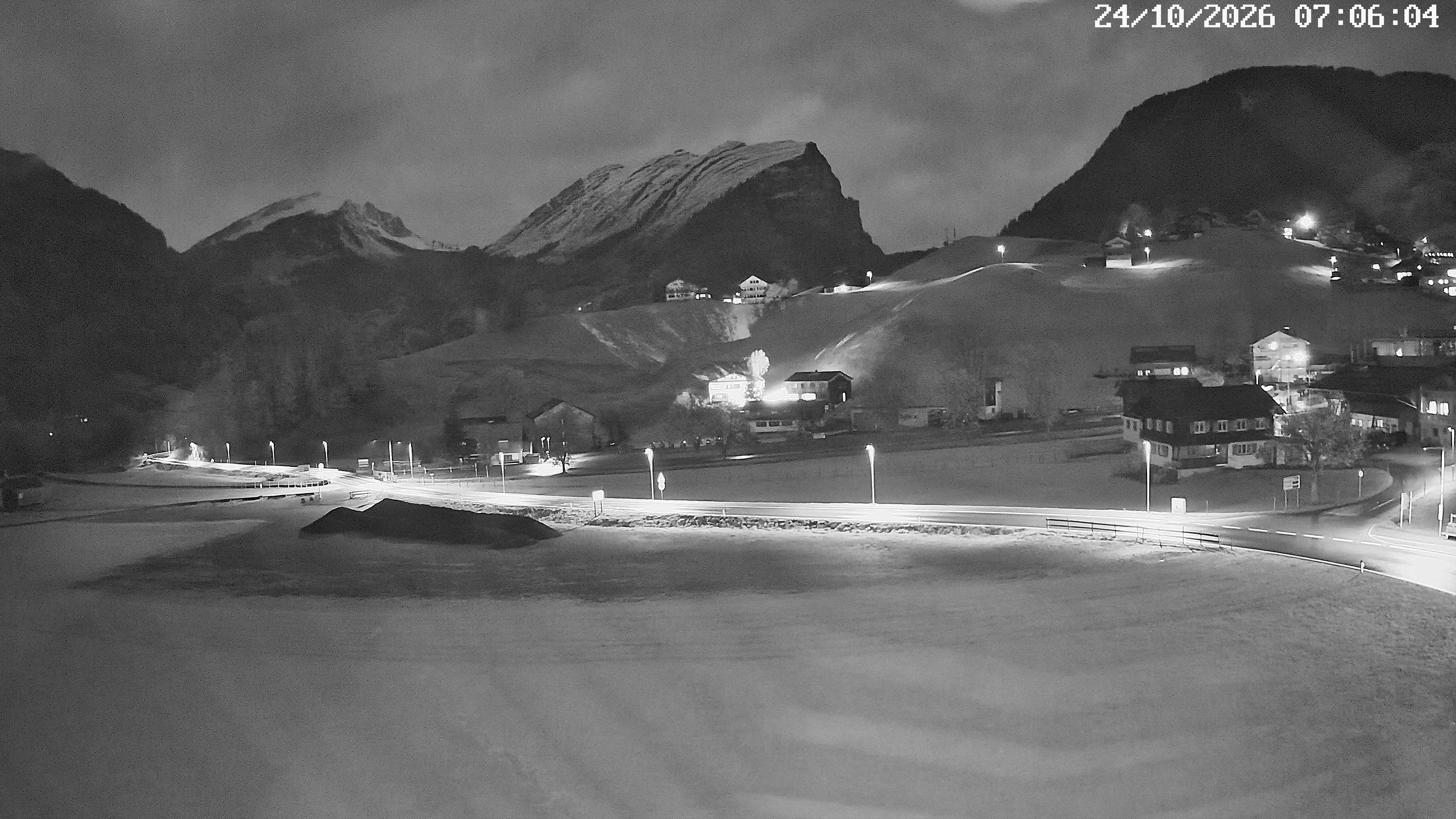 Archiv Foto Webcam Schoppernau: Ausblick Hotel Elisabeth