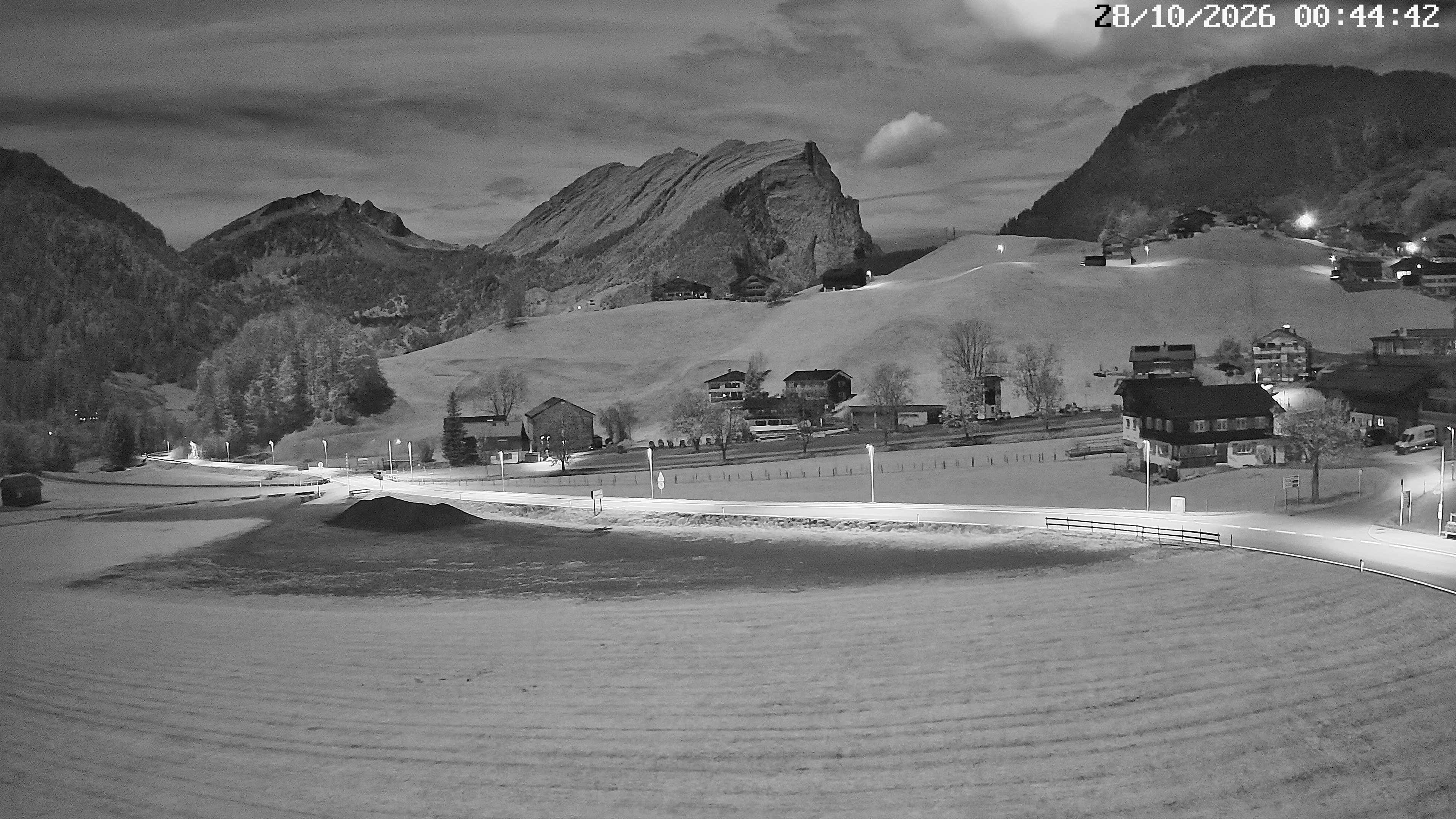 Archiv Foto Webcam Schoppernau: Ausblick Hotel Elisabeth