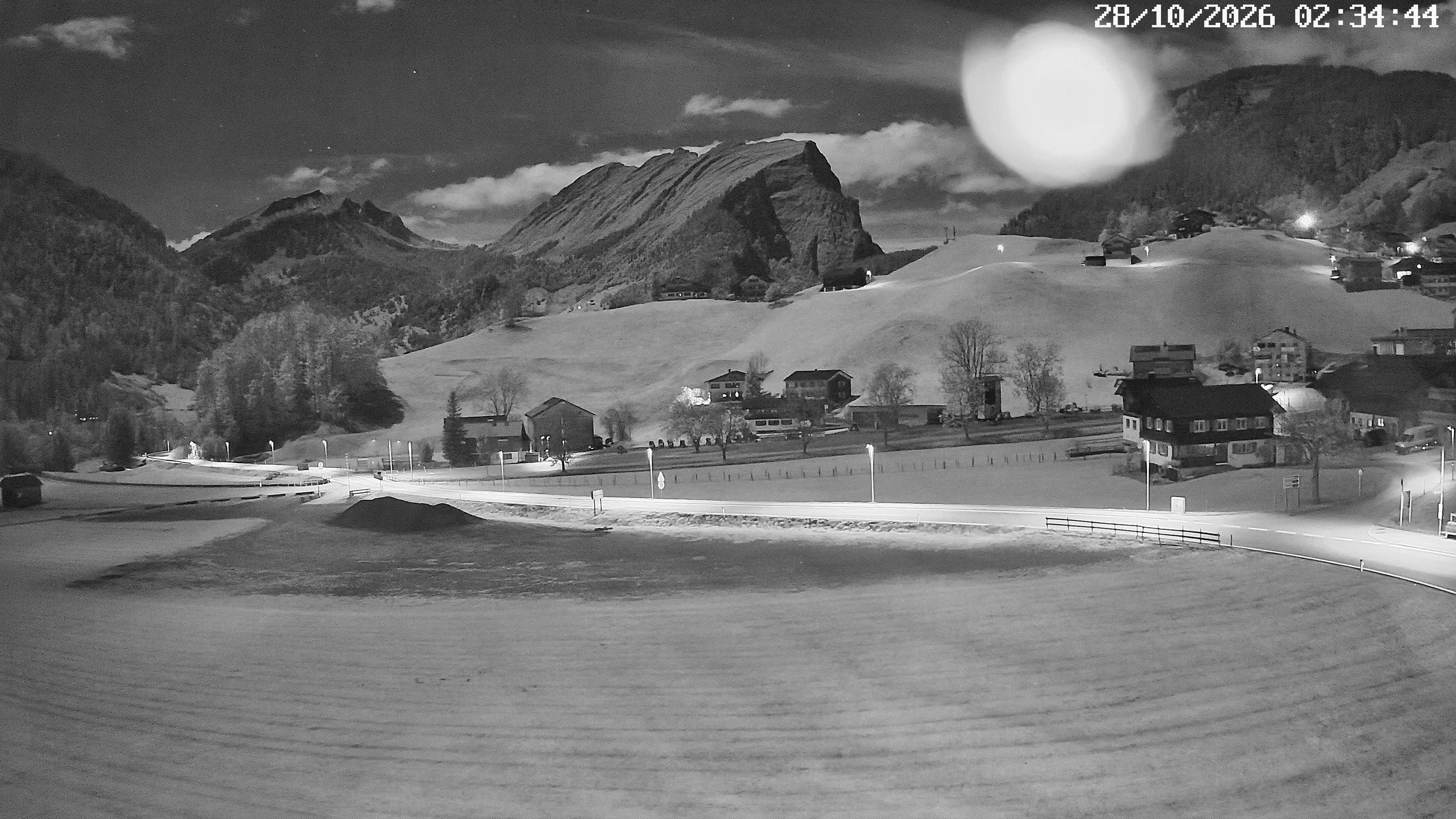 Archiv Foto Webcam Schoppernau: Ausblick Hotel Elisabeth