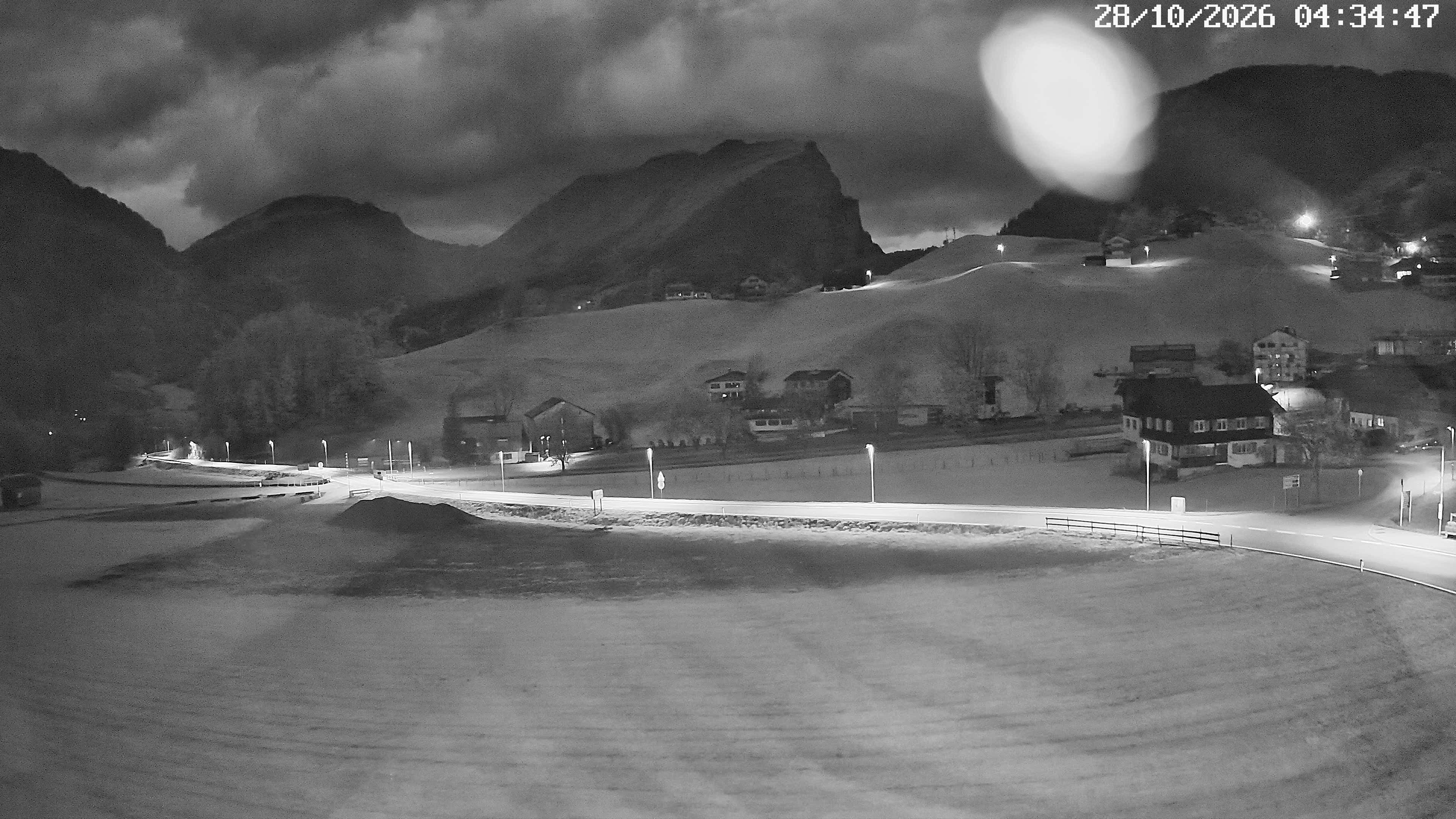 Archiv Foto Webcam Schoppernau: Ausblick Hotel Elisabeth