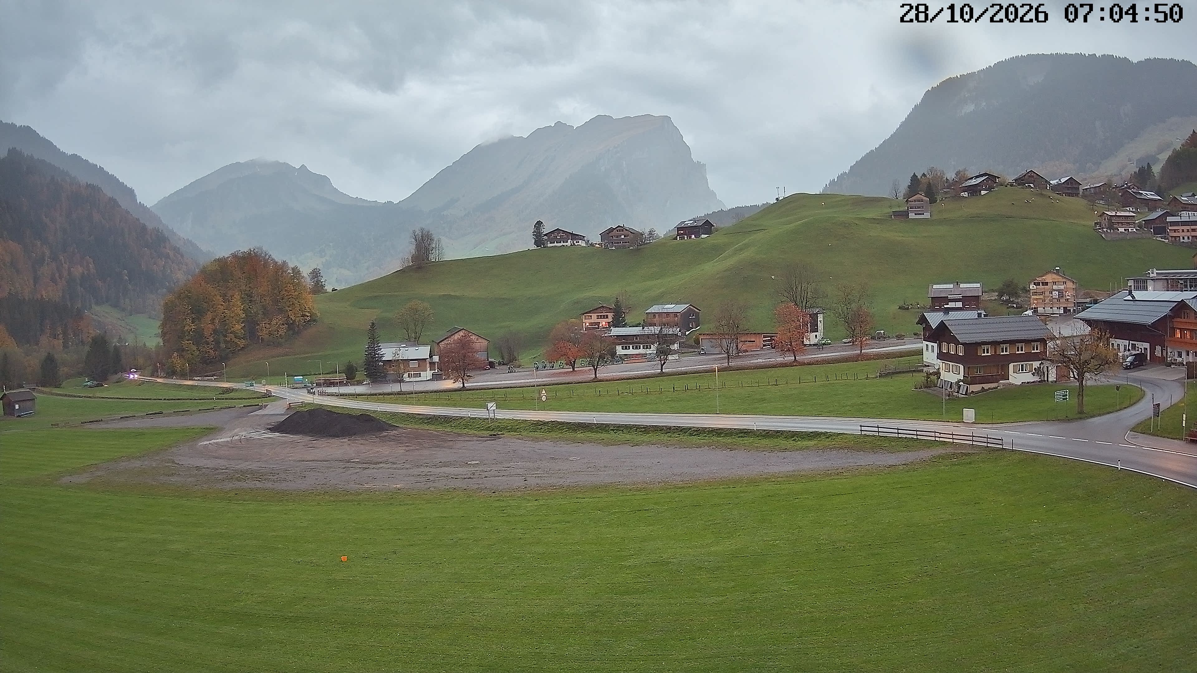 Archiv Foto Webcam Schoppernau: Ausblick Hotel Elisabeth