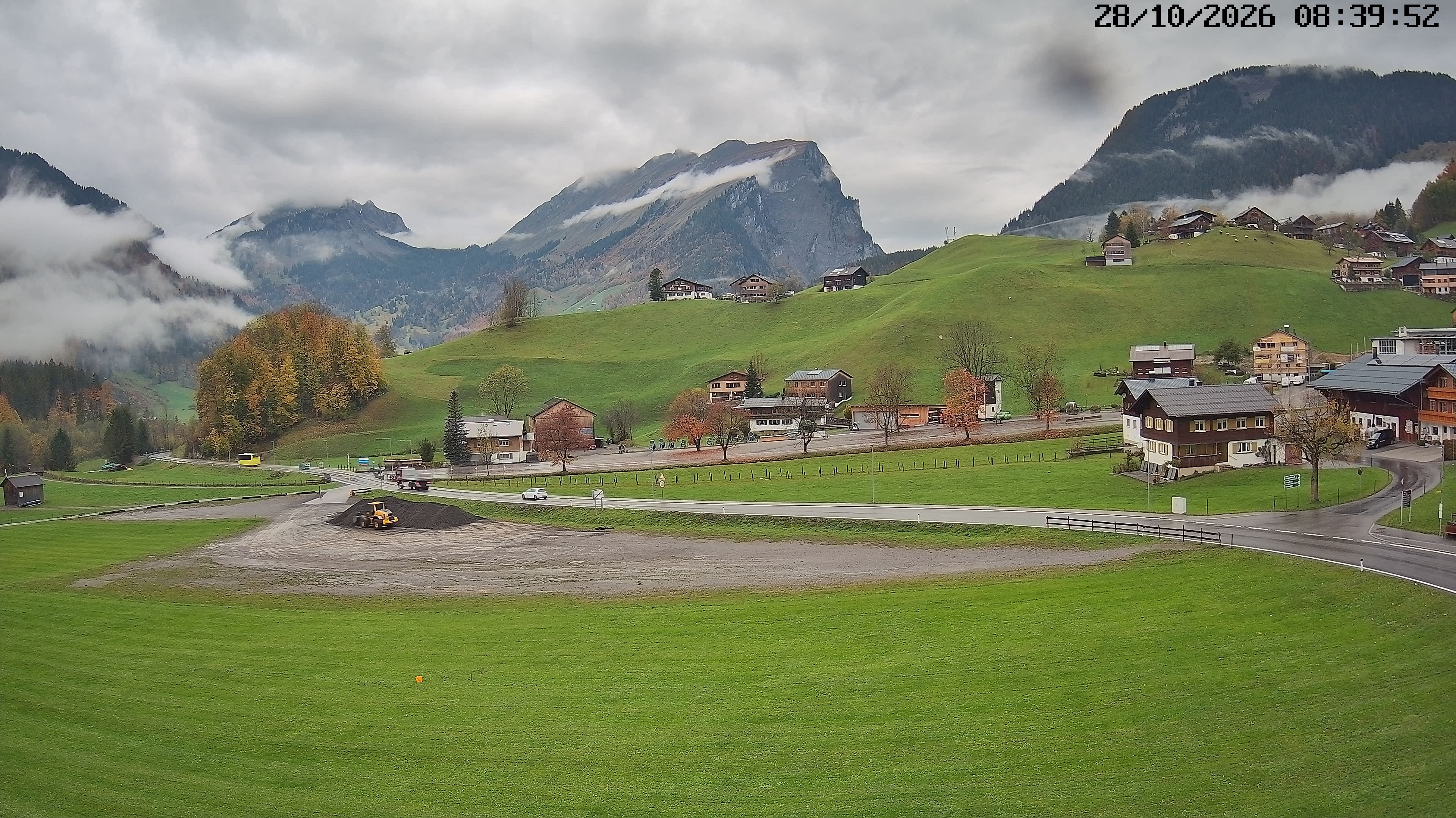 Archiv Foto Webcam Schoppernau: Ausblick Hotel Elisabeth