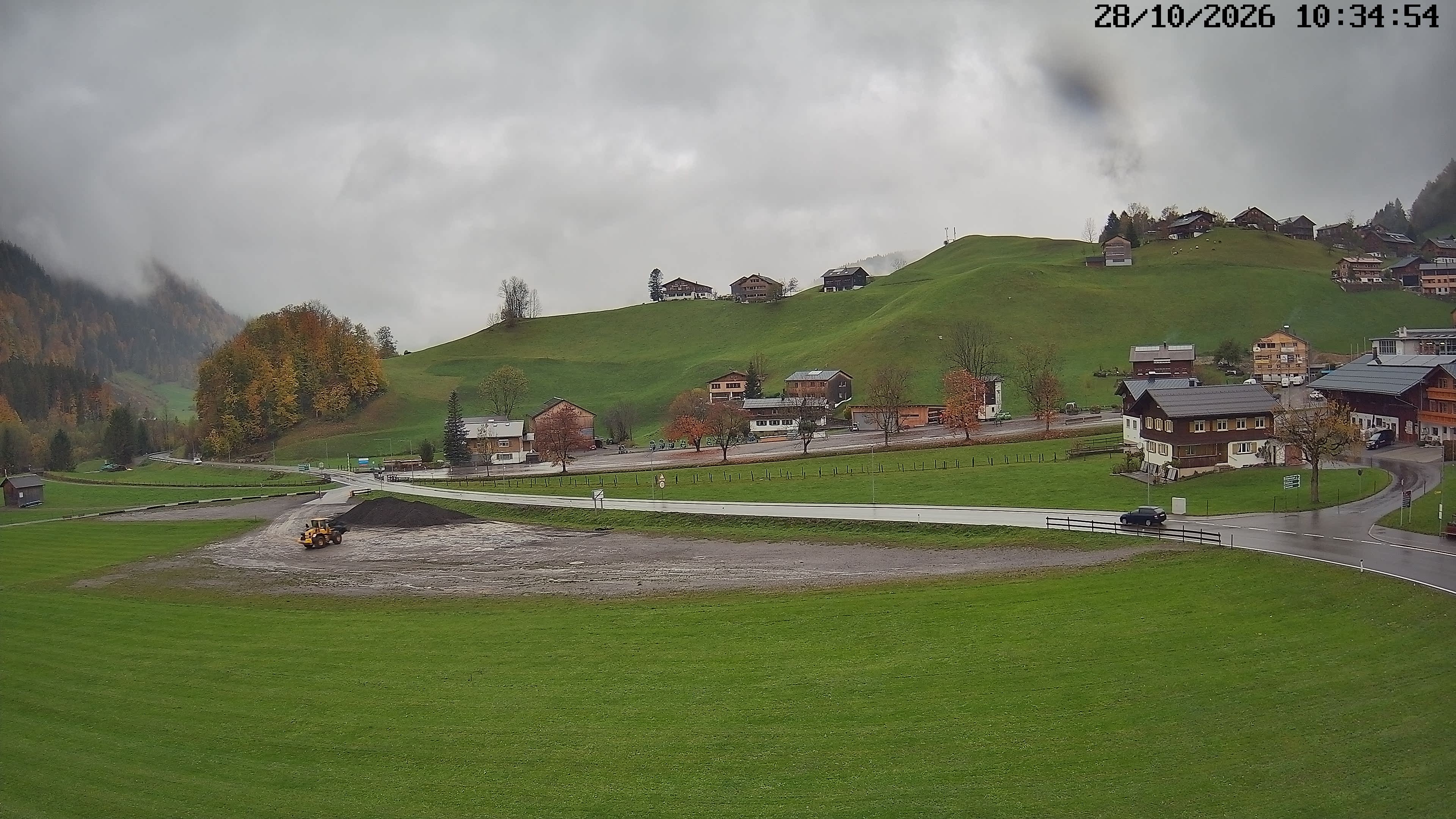 Archiv Foto Webcam Schoppernau: Ausblick Hotel Elisabeth