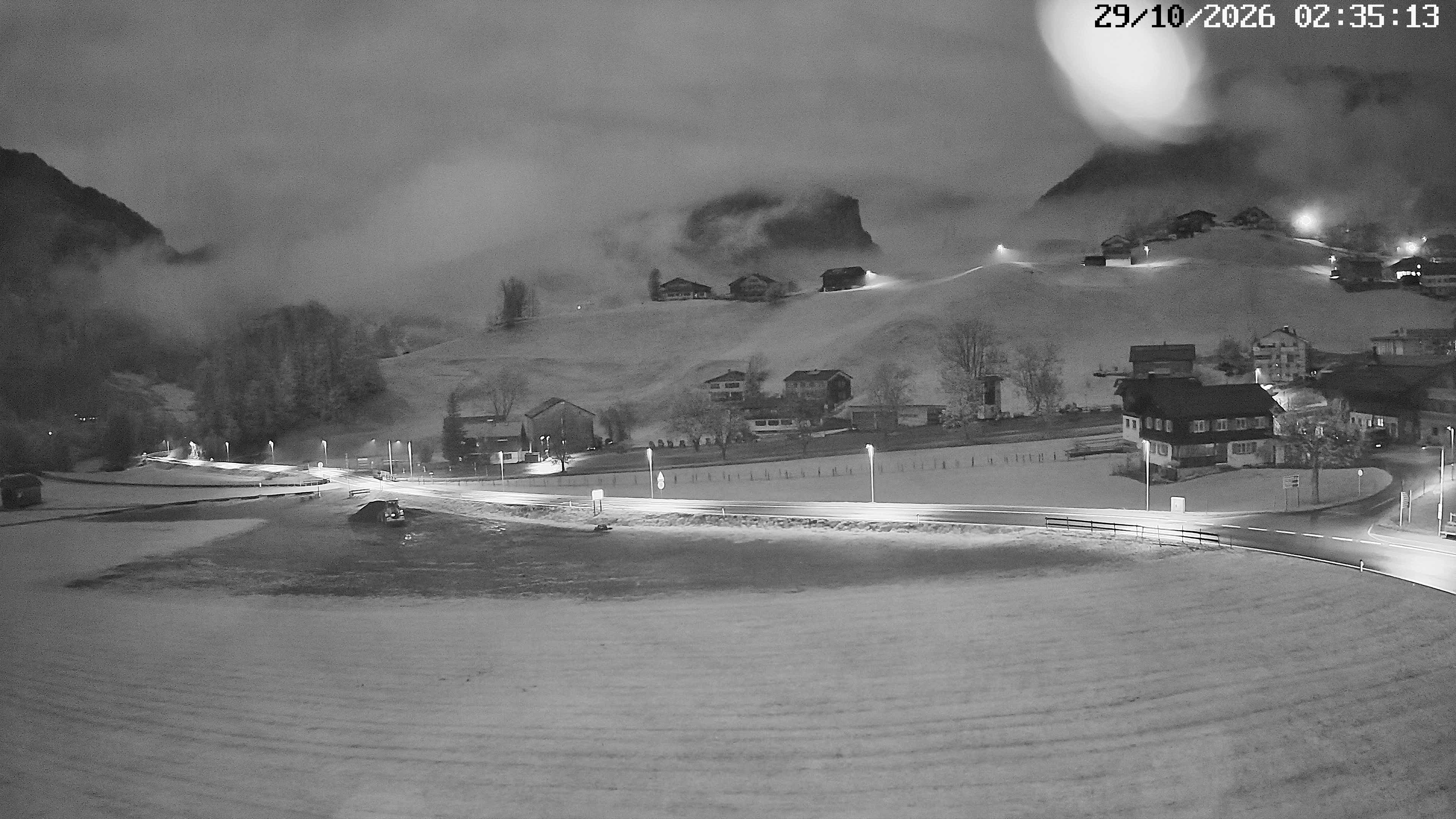Archiv Foto Webcam Schoppernau: Ausblick Hotel Elisabeth