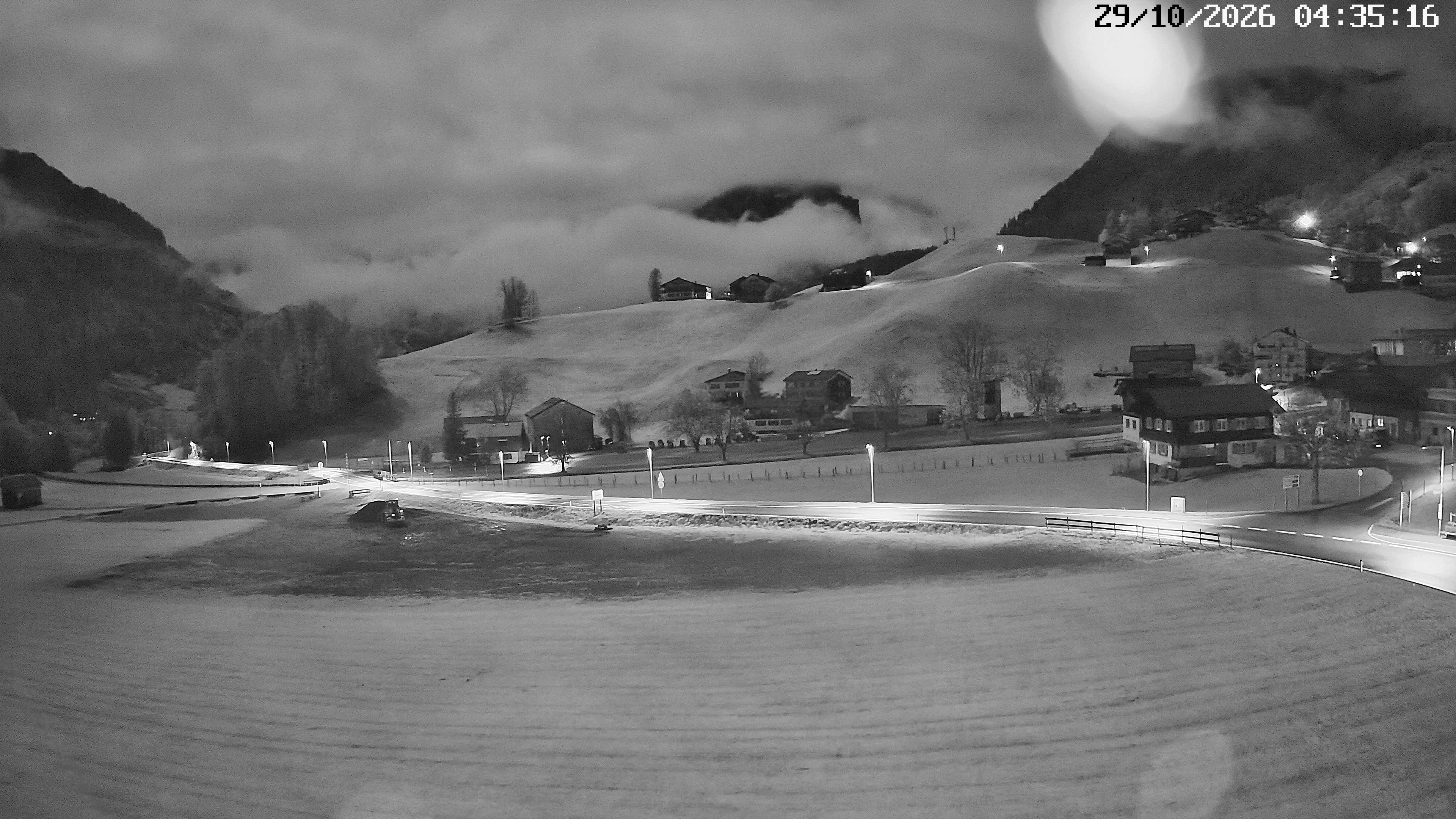 Archiv Foto Webcam Schoppernau: Ausblick Hotel Elisabeth
