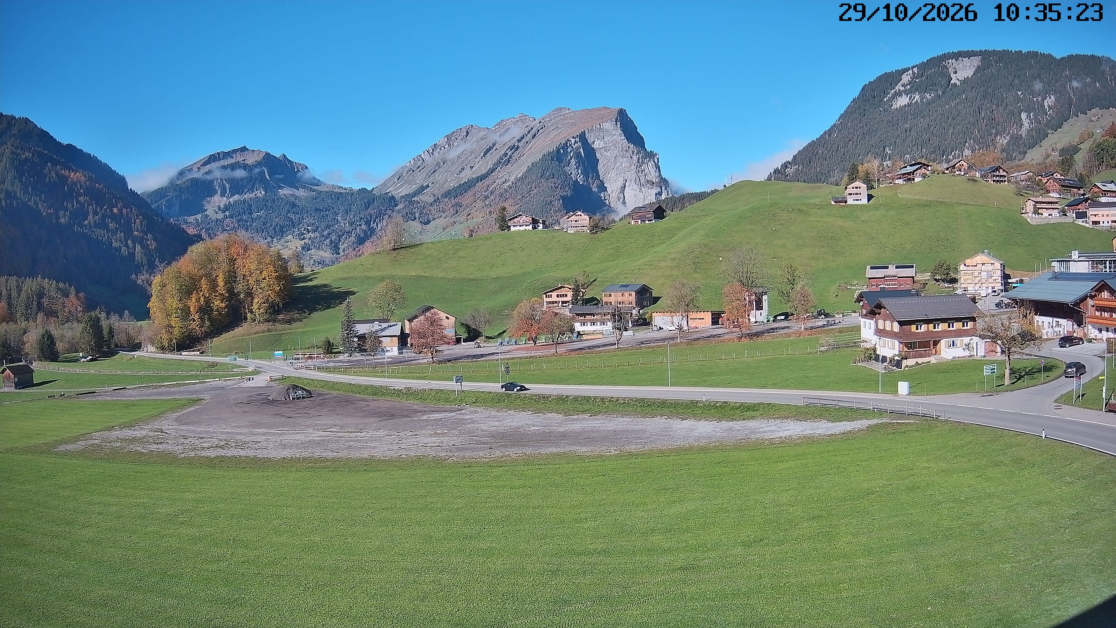 Archived image Webcam Schoppernau - Hotel Elisabeth