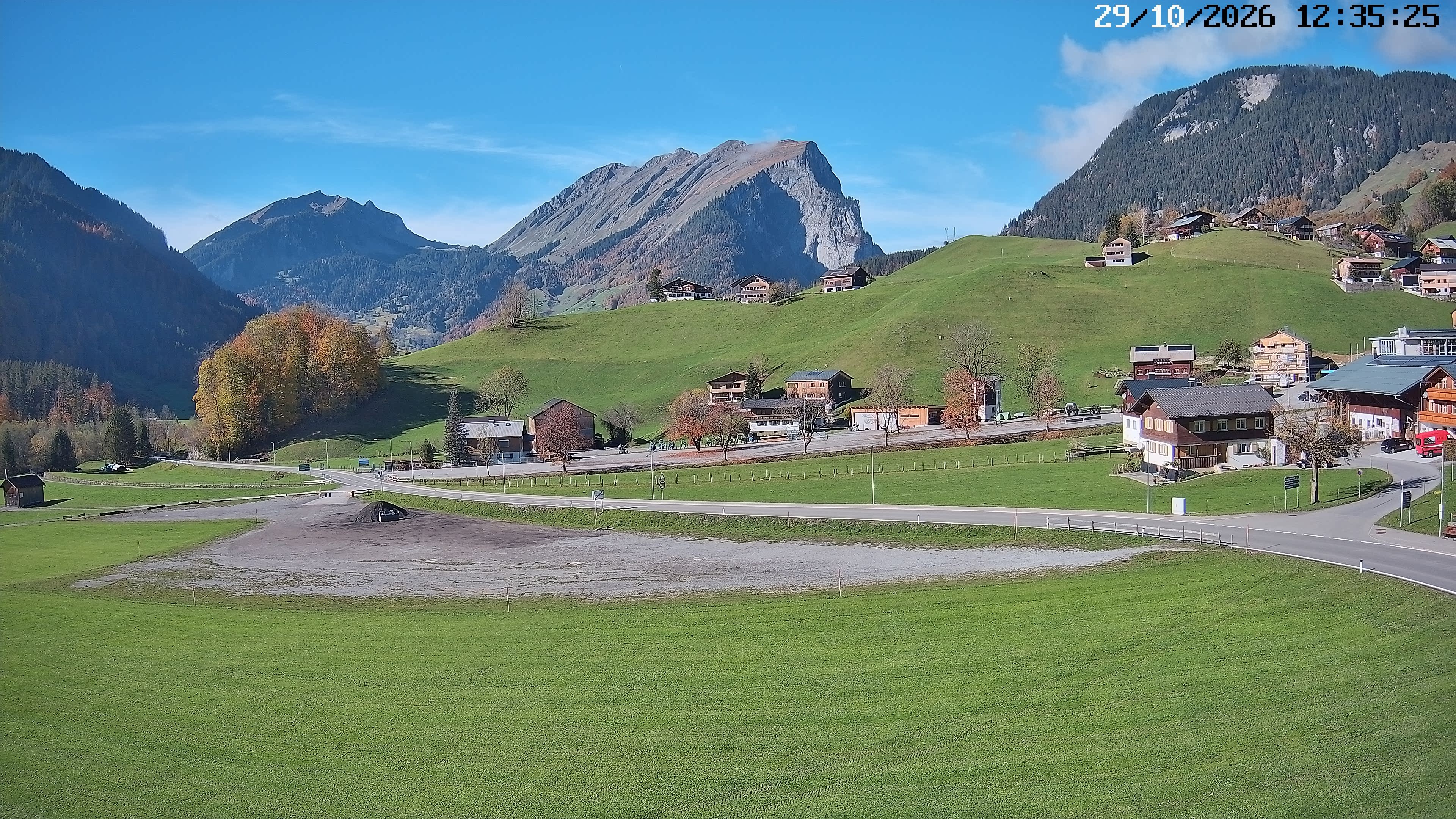Archived image Webcam Schoppernau - Hotel Elisabeth