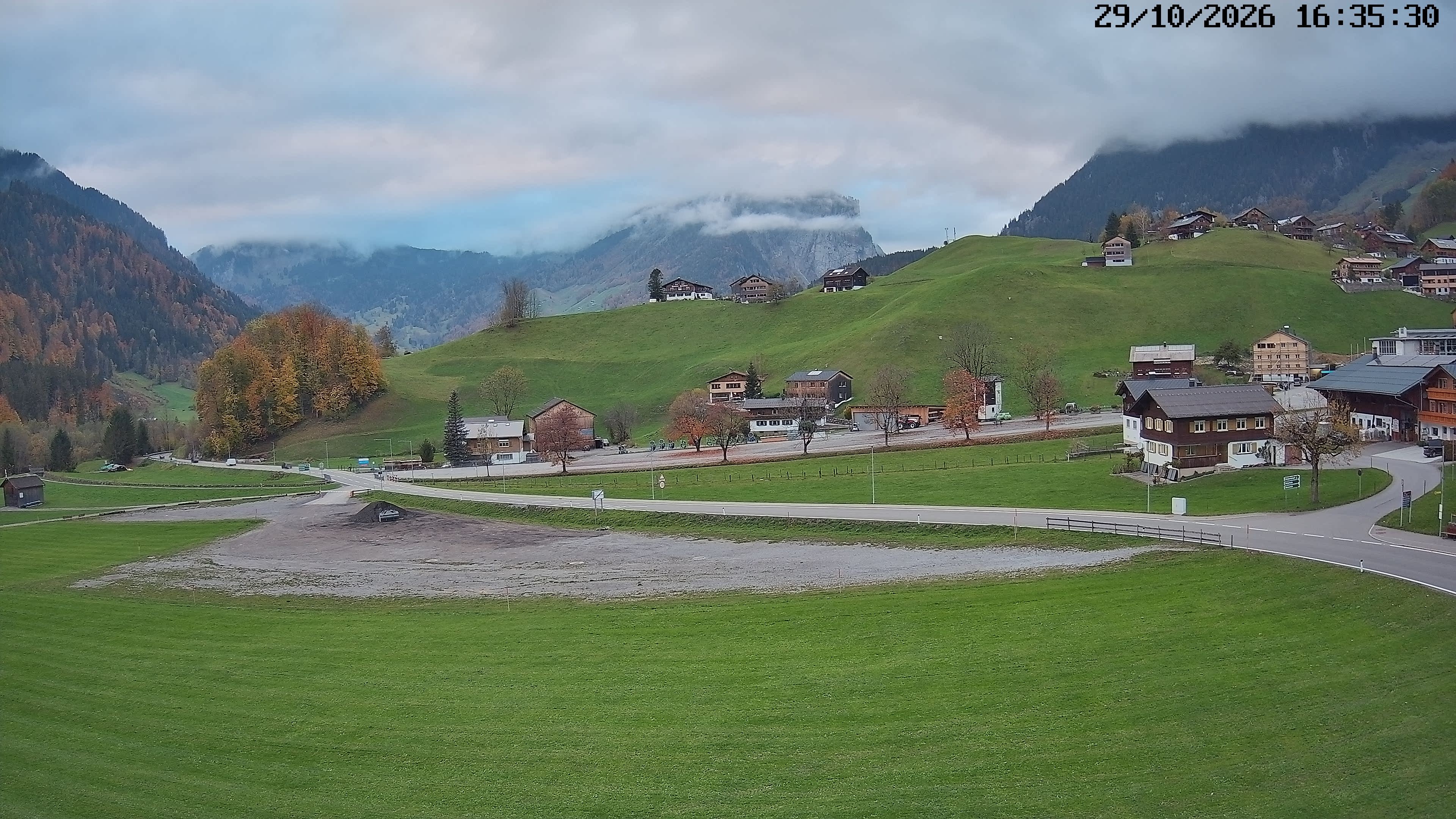 Archived image Webcam Schoppernau - Hotel Elisabeth