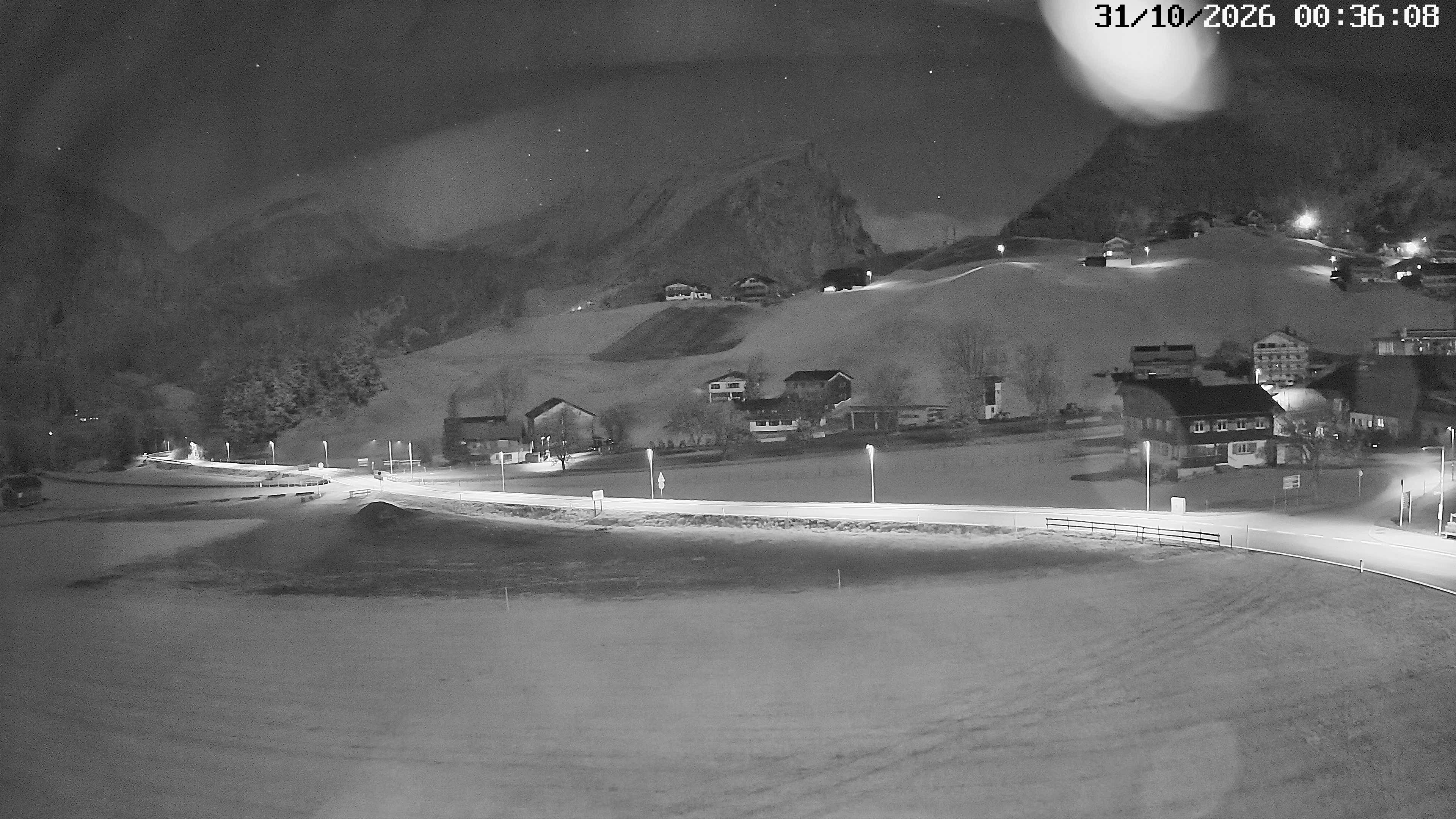 Archiv Foto Webcam Schoppernau: Ausblick Hotel Elisabeth
