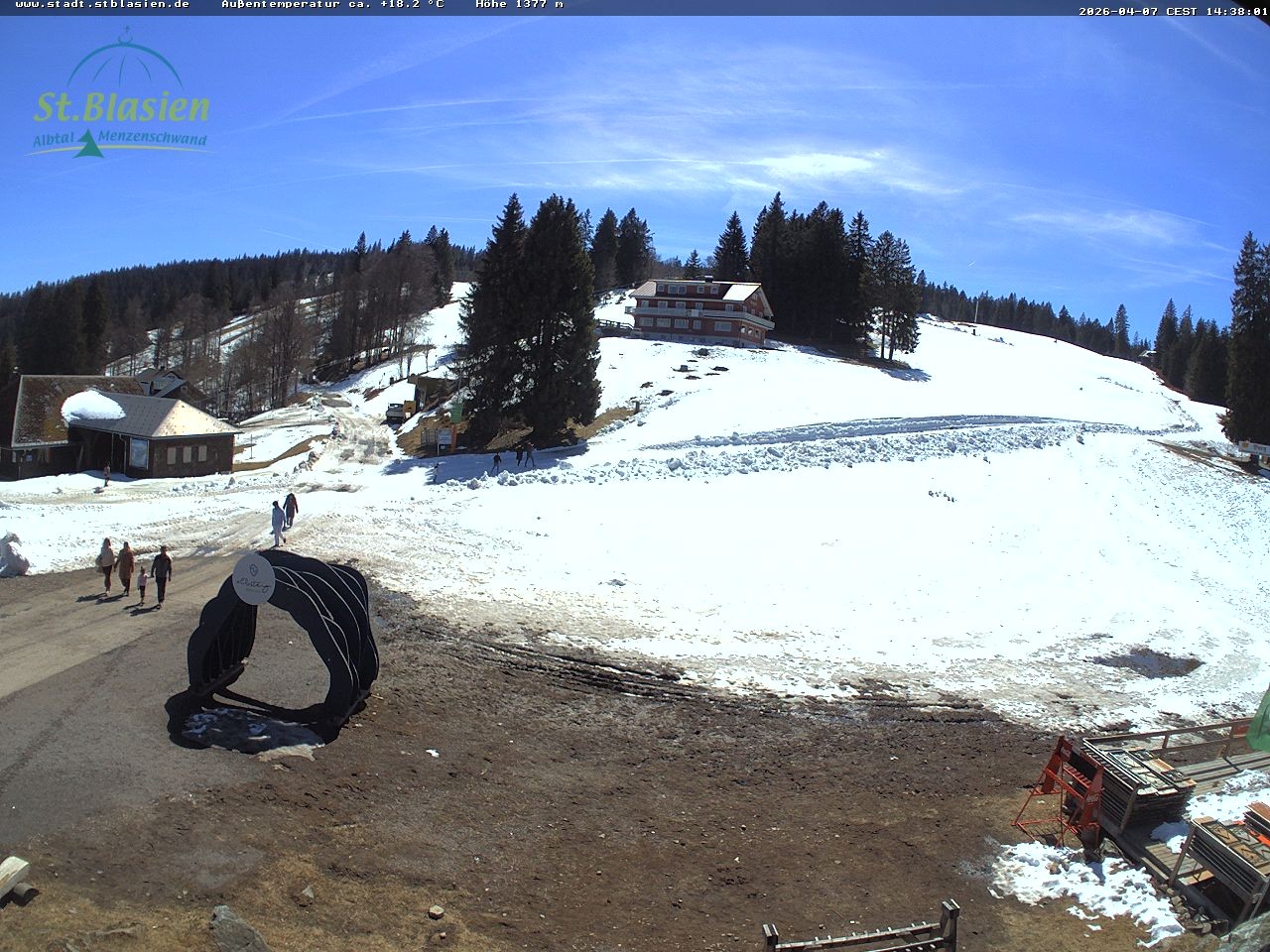 Archiv Foto Webcam Feldberg - Grafenmatt