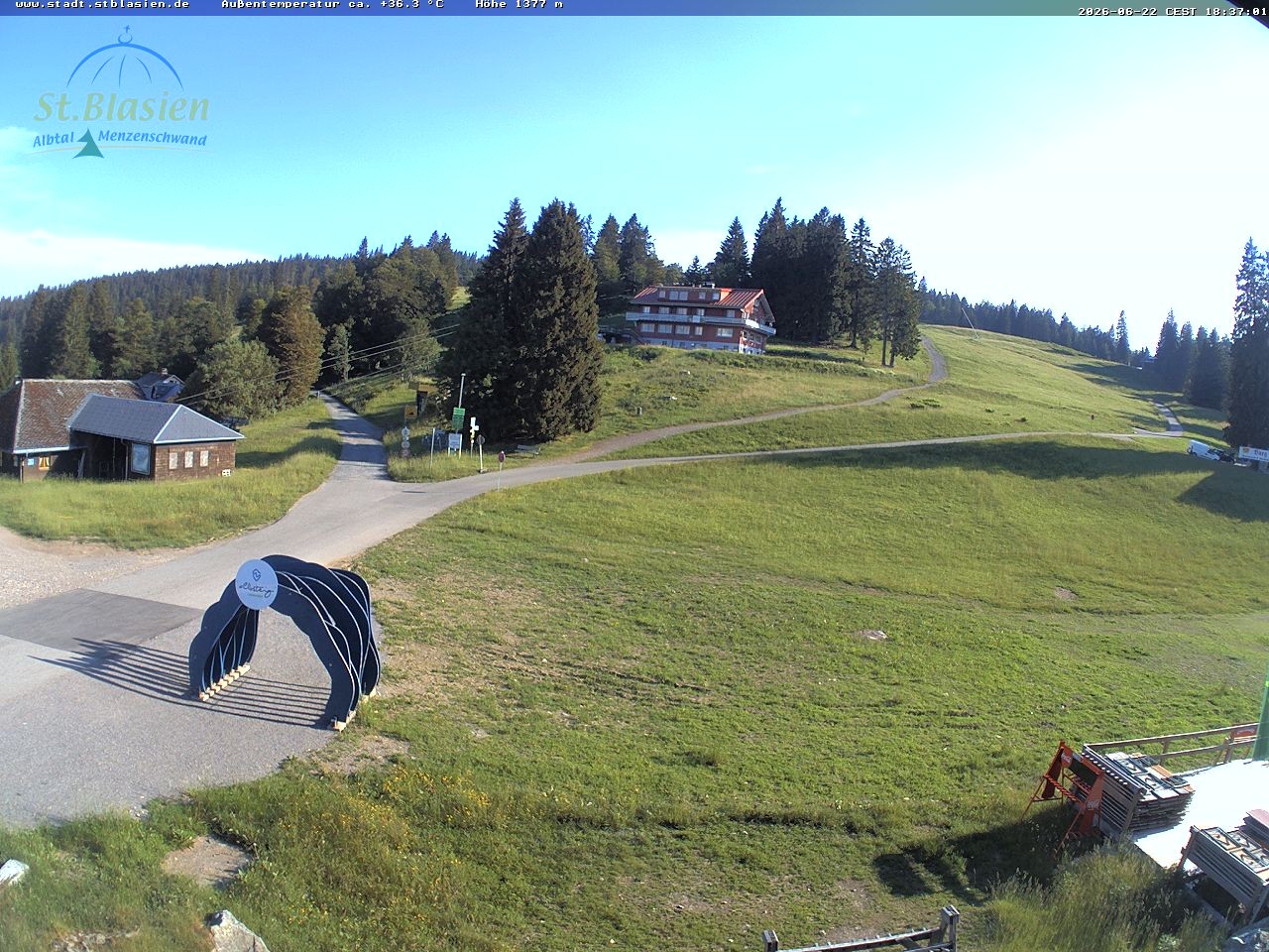 Archiv Foto Webcam Feldberg - Grafenmatt