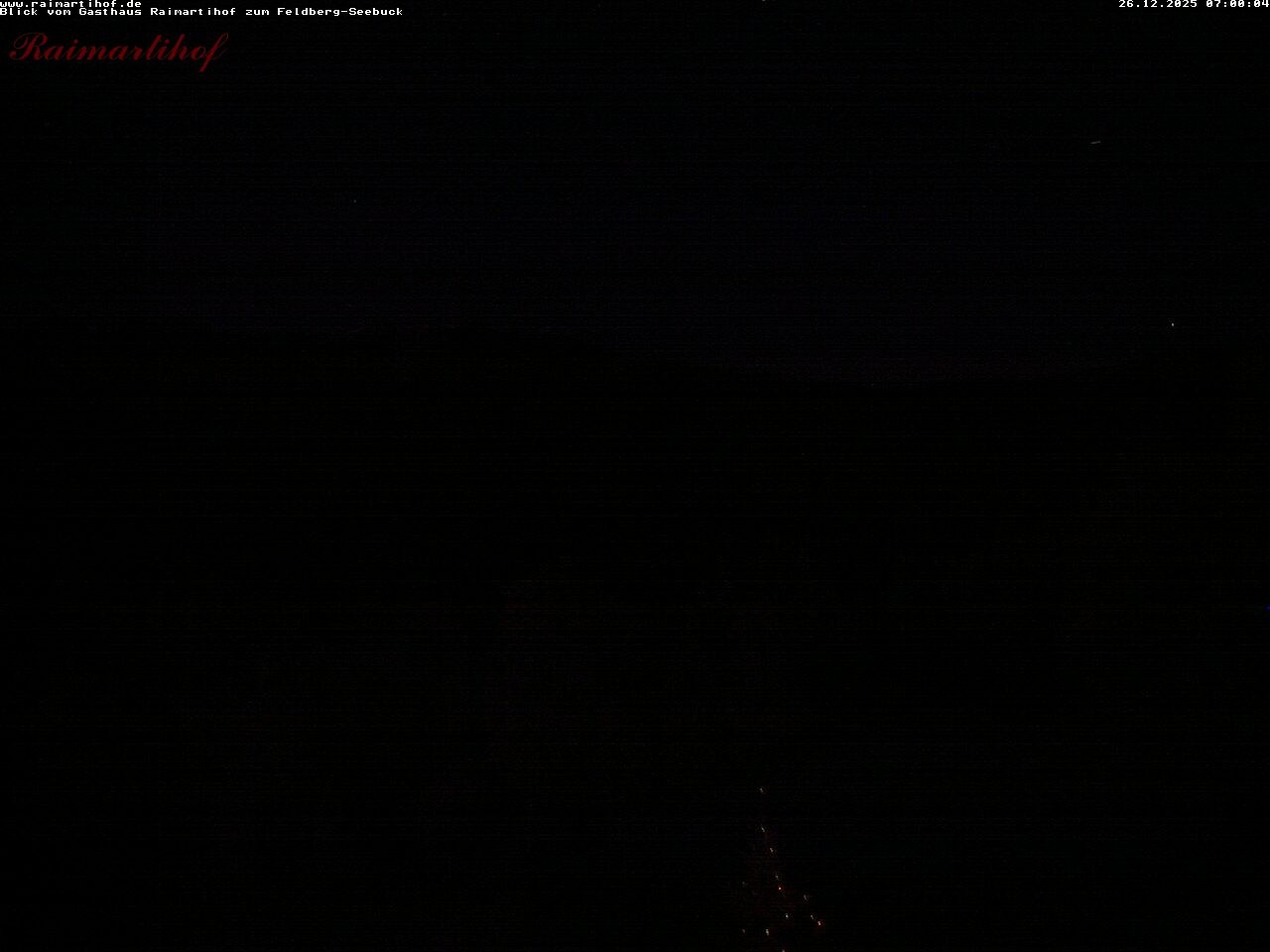 Archiv Foto Webcam Feldberg Raimartihof