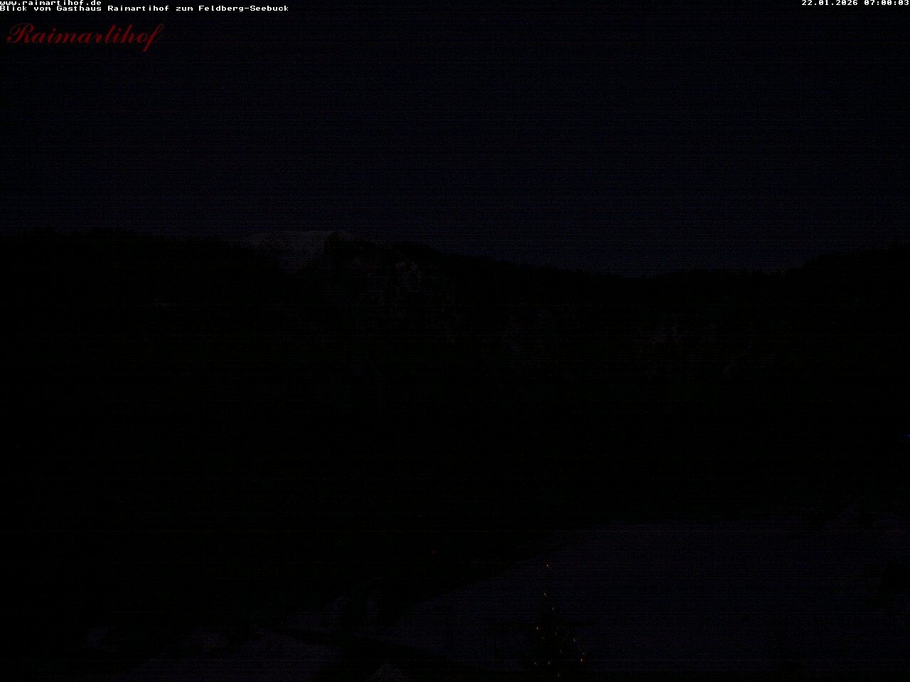 Archiv Foto Webcam Feldberg Raimartihof