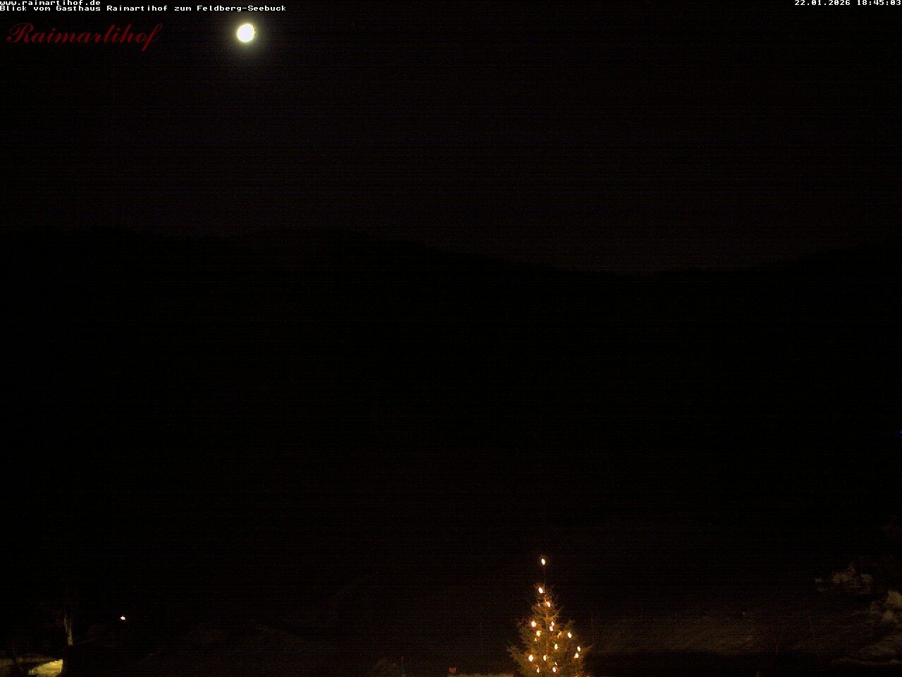 Archived image Webcam Raimartihof - Feldberg Seebuck