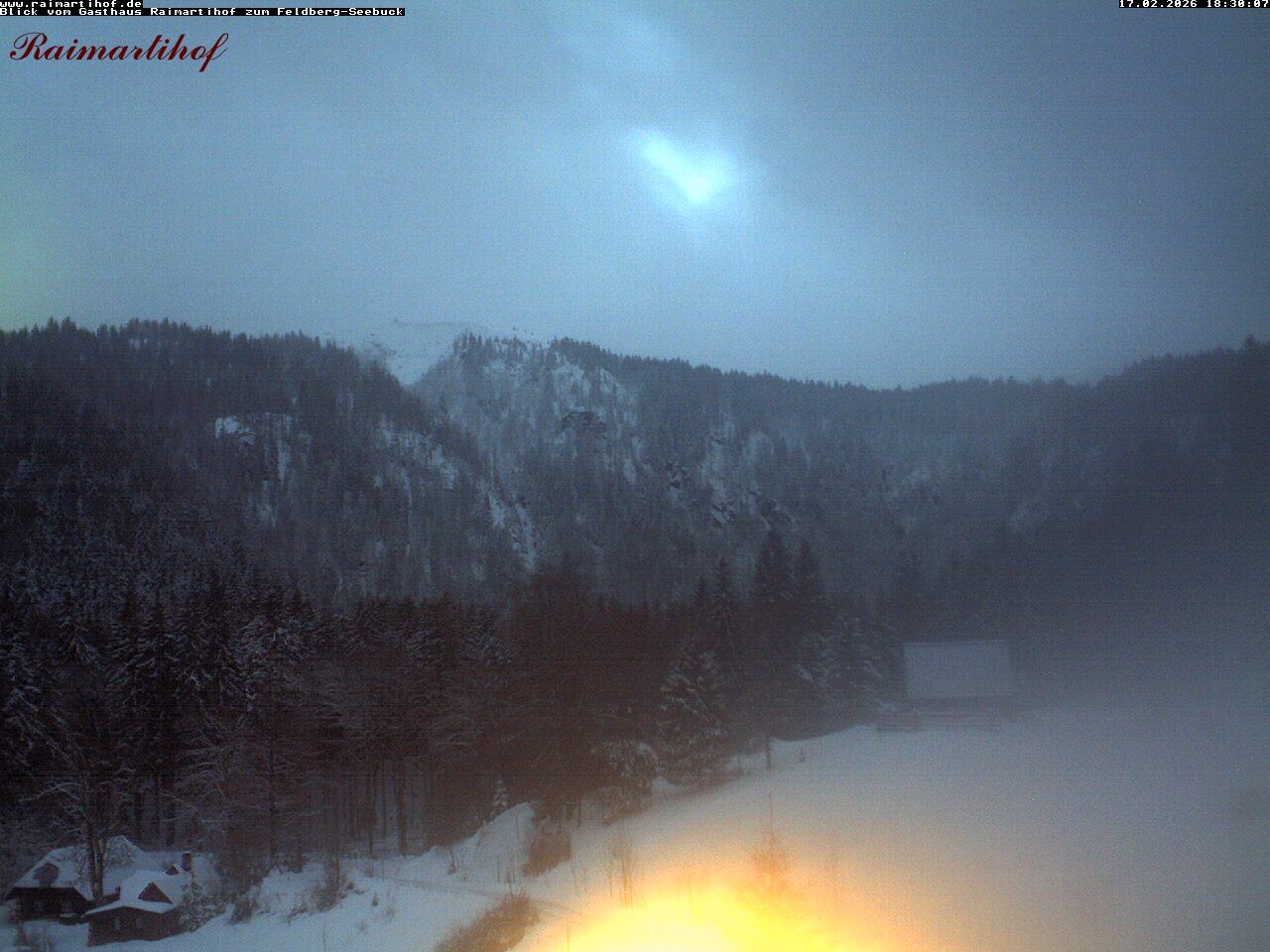 Archived image Webcam Raimartihof - Feldberg Seebuck