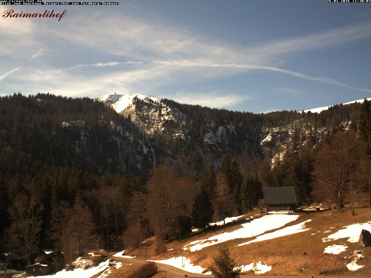 Archiv Foto Webcam Feldberg Raimartihof