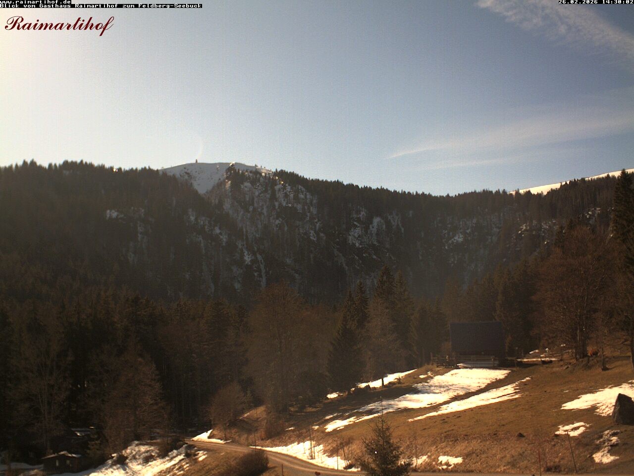 Archiv Foto Webcam Feldberg Raimartihof