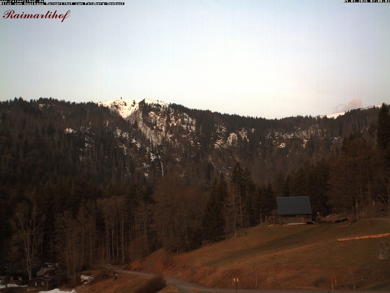 Archiv Foto Webcam Feldberg Raimartihof