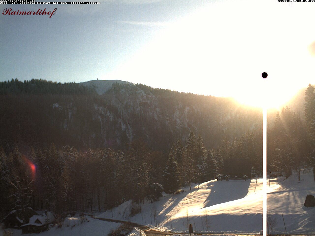 Archiv Foto Webcam Feldberg Raimartihof