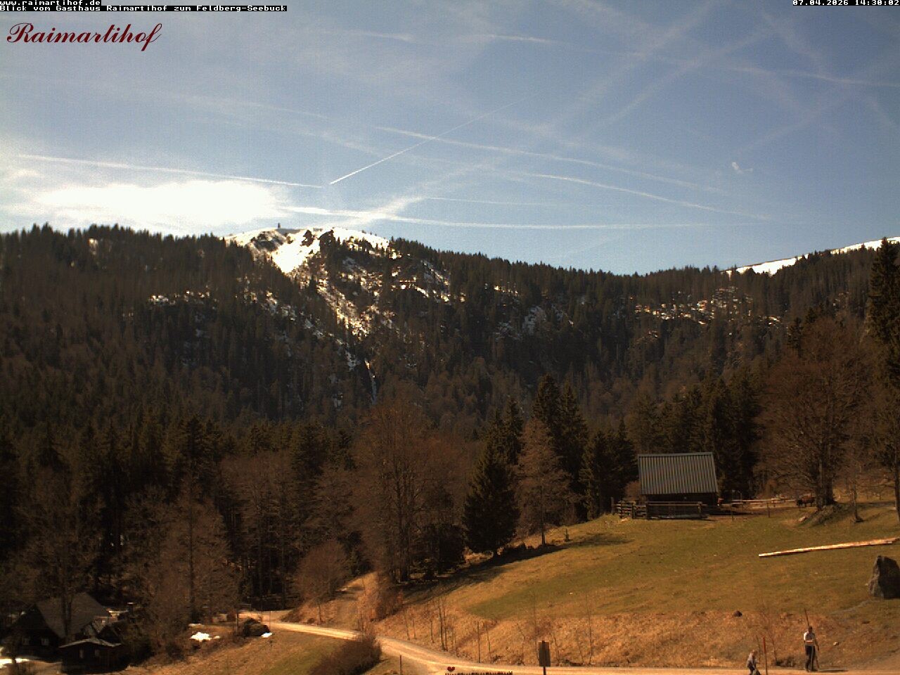 Archived image Webcam Raimartihof - Feldberg Seebuck
