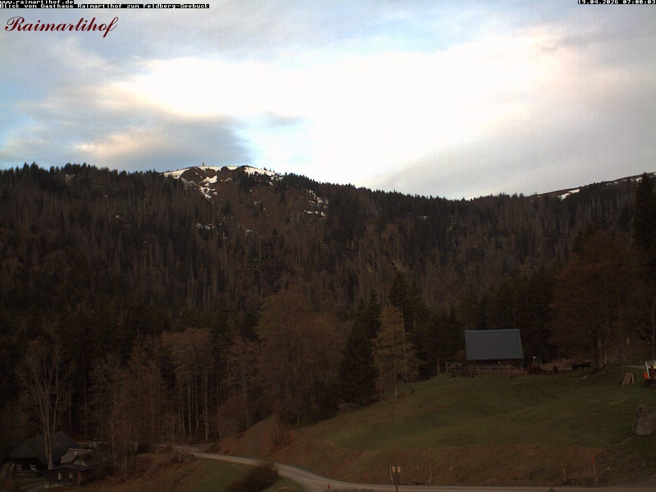 Archiv Foto Webcam Feldberg Raimartihof