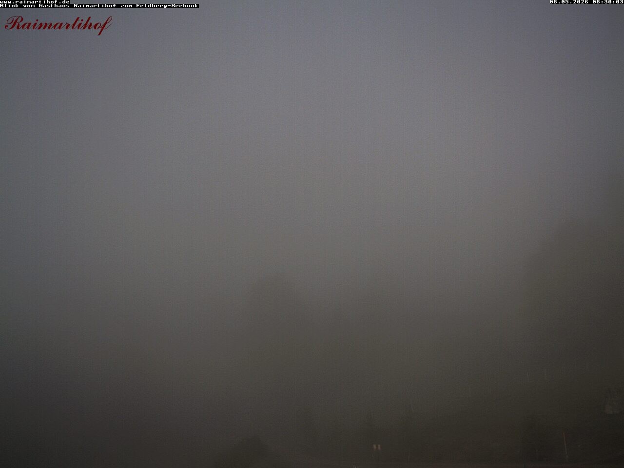 Archived image Webcam Raimartihof - Feldberg Seebuck
