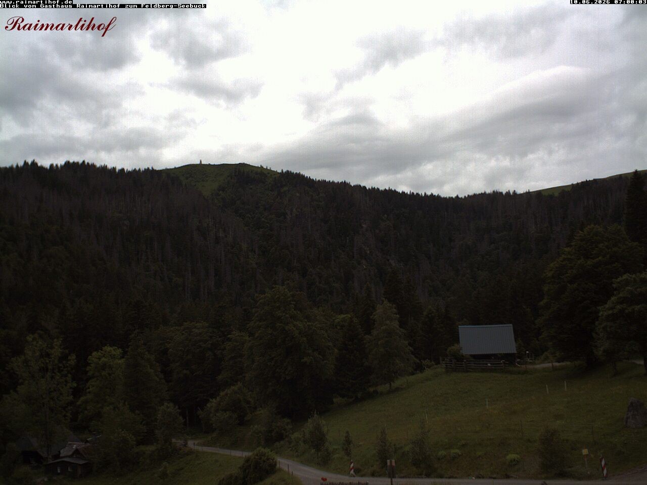 Archived image Webcam Raimartihof - Feldberg Seebuck