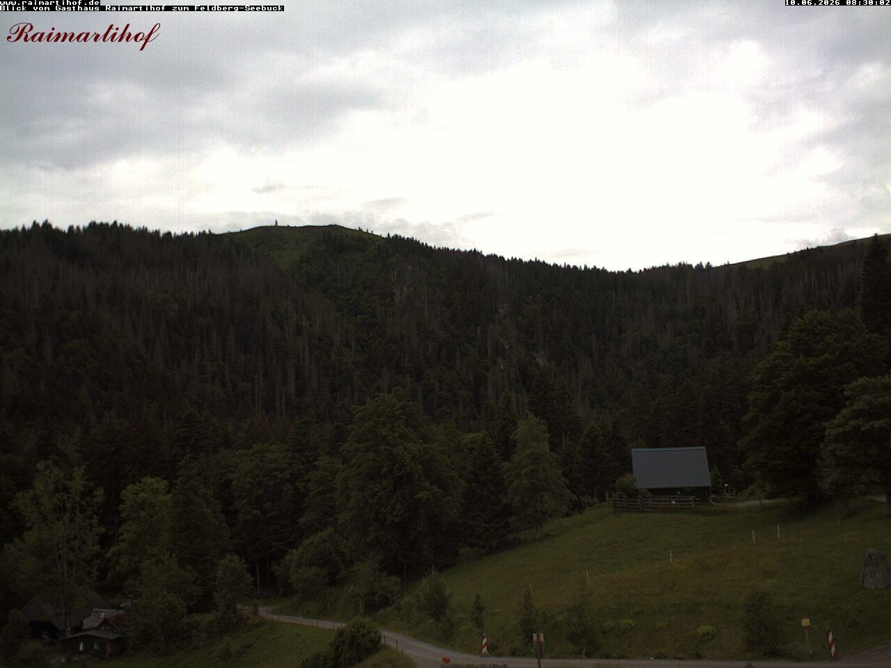 Archived image Webcam Raimartihof - Feldberg Seebuck