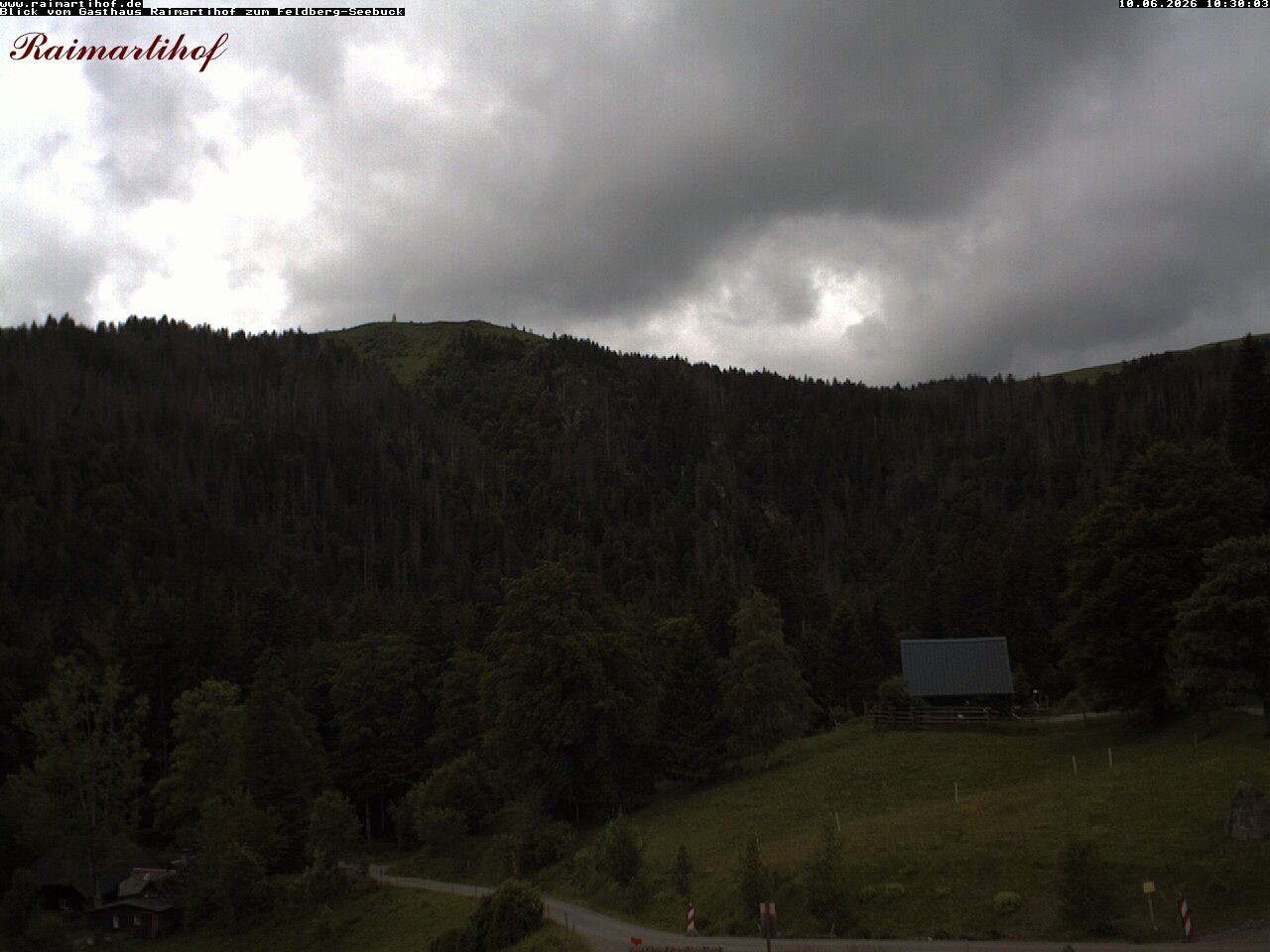 Archived image Webcam Raimartihof - Feldberg Seebuck