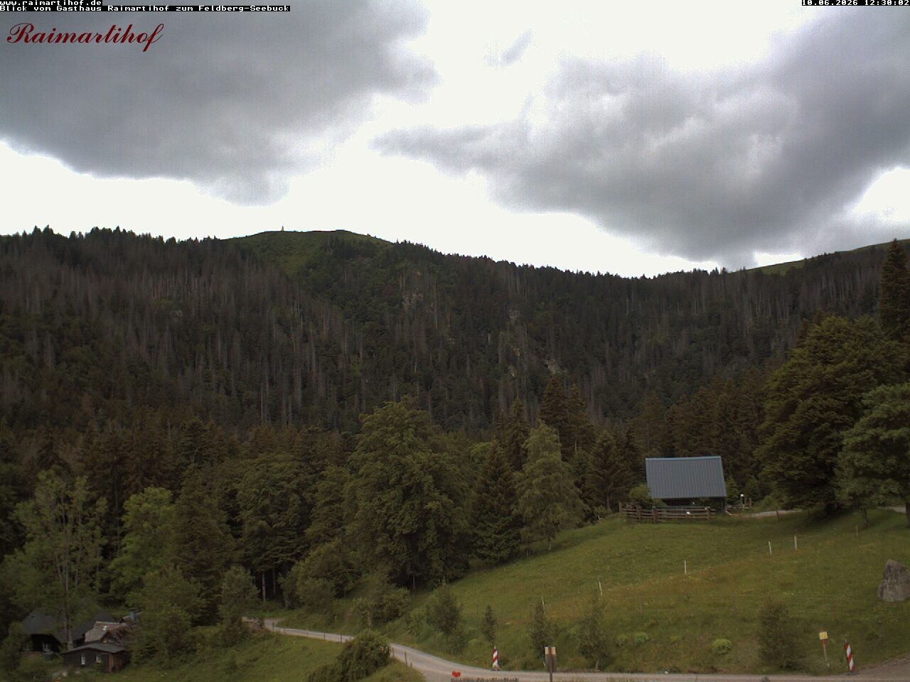 Archived image Webcam Raimartihof - Feldberg Seebuck