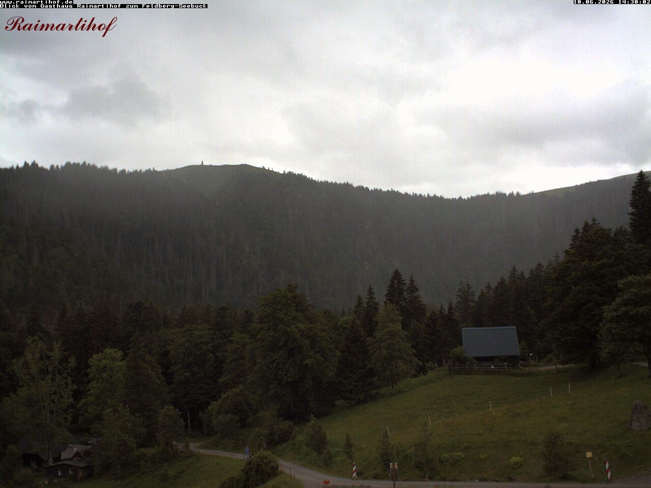 Archived image Webcam Raimartihof - Feldberg Seebuck