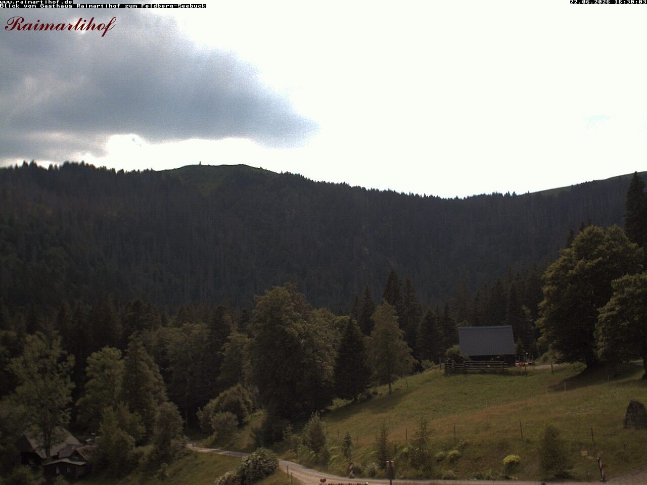 Archived image Webcam Raimartihof - Feldberg Seebuck
