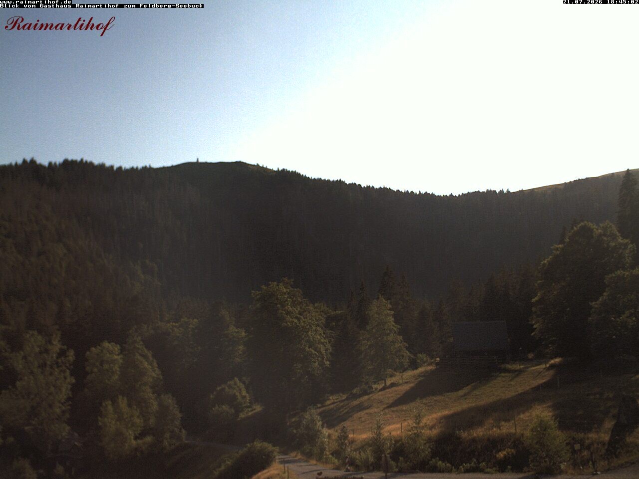Archived image Webcam Raimartihof - Feldberg Seebuck
