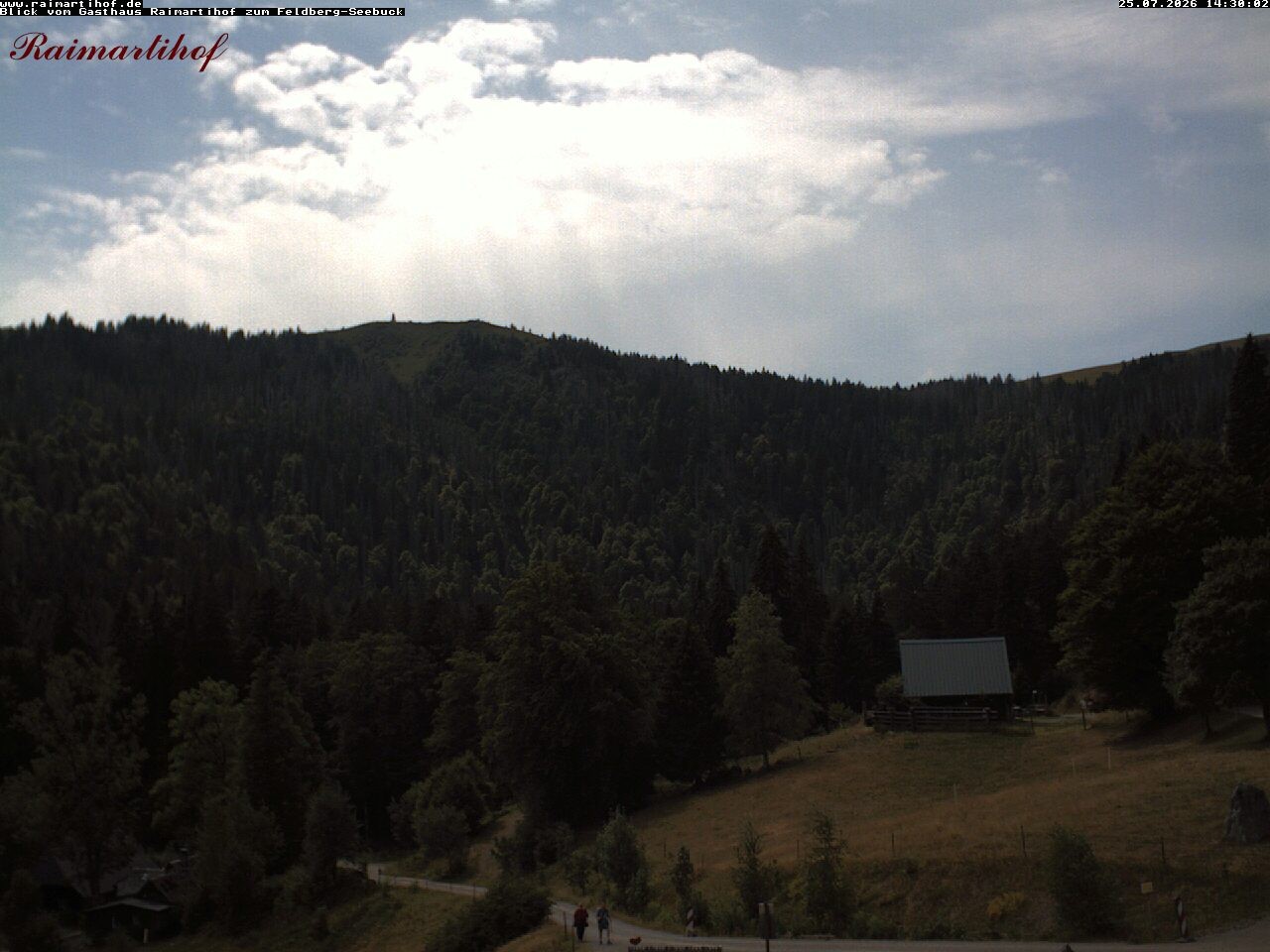 Archived image Webcam Raimartihof - Feldberg Seebuck