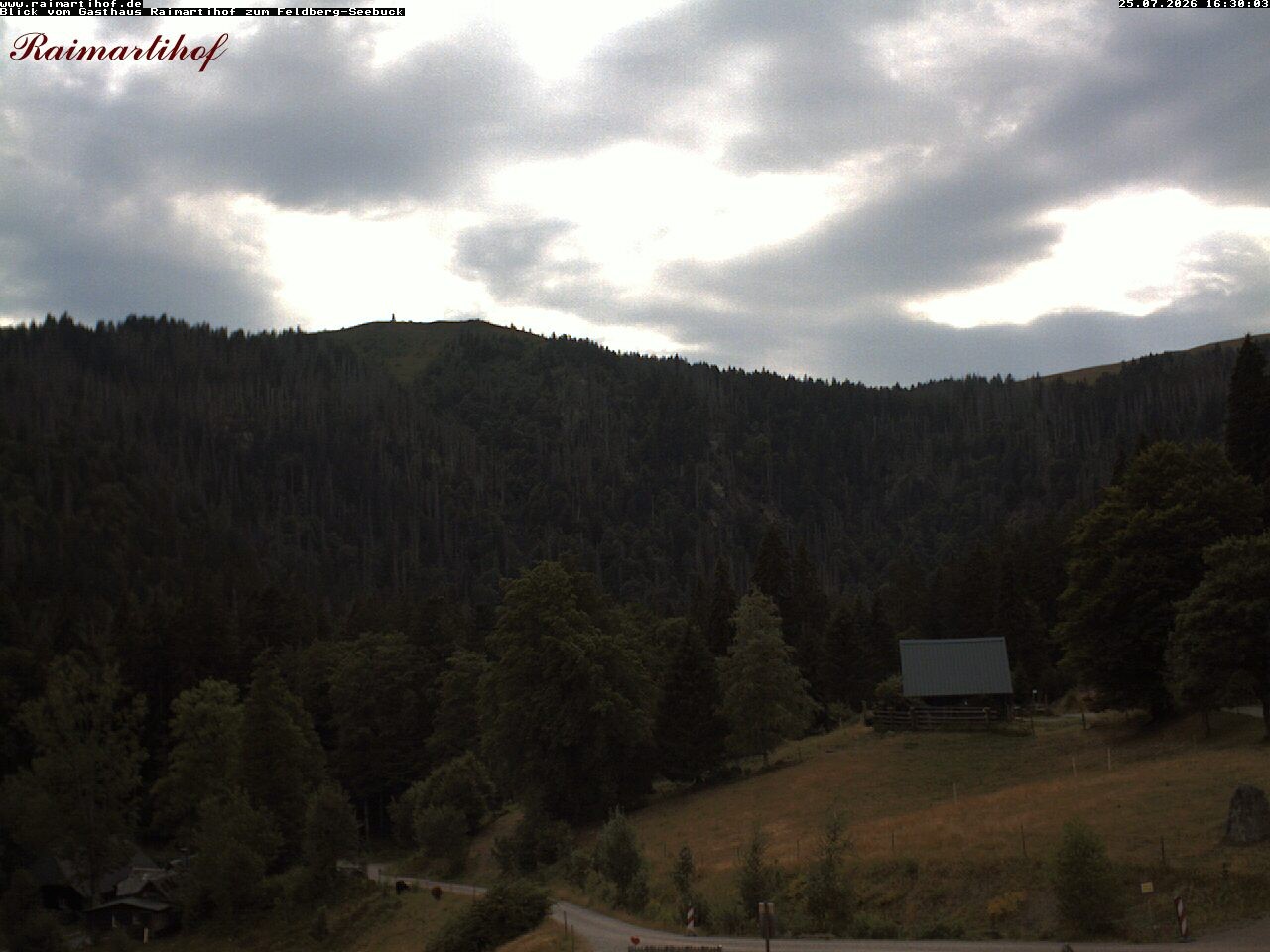 Archived image Webcam Raimartihof - Feldberg Seebuck