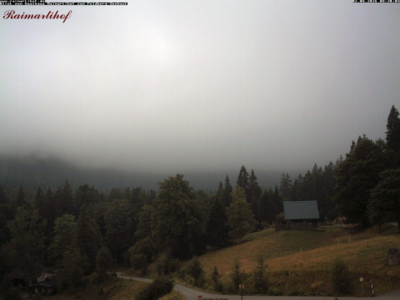 Archived image Webcam Raimartihof - Feldberg Seebuck
