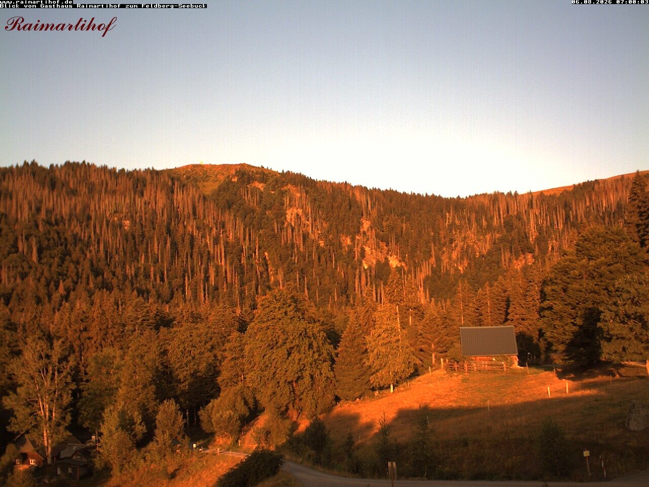 Archiv Foto Webcam Feldberg Raimartihof