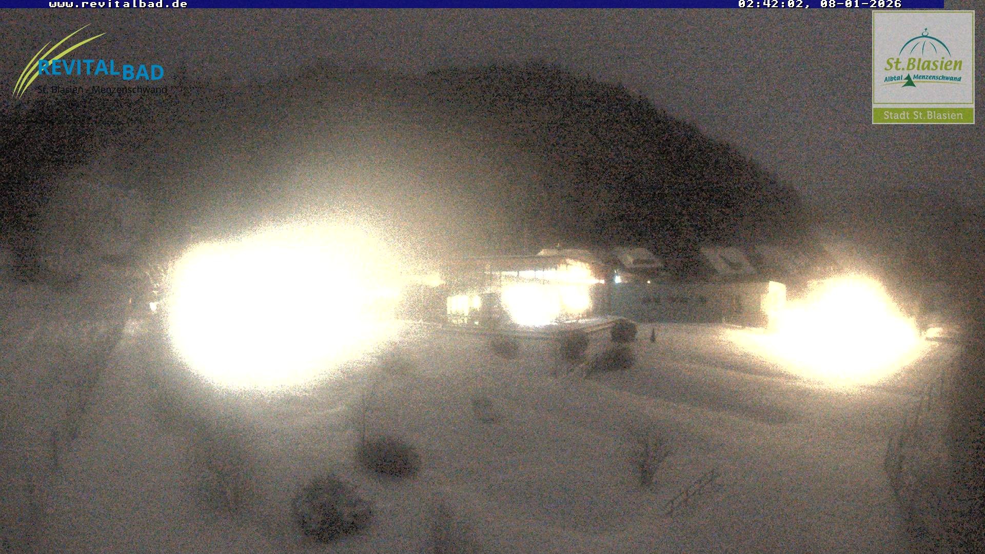 Archived image Webcam St. Blasien: Radon Revital Spa