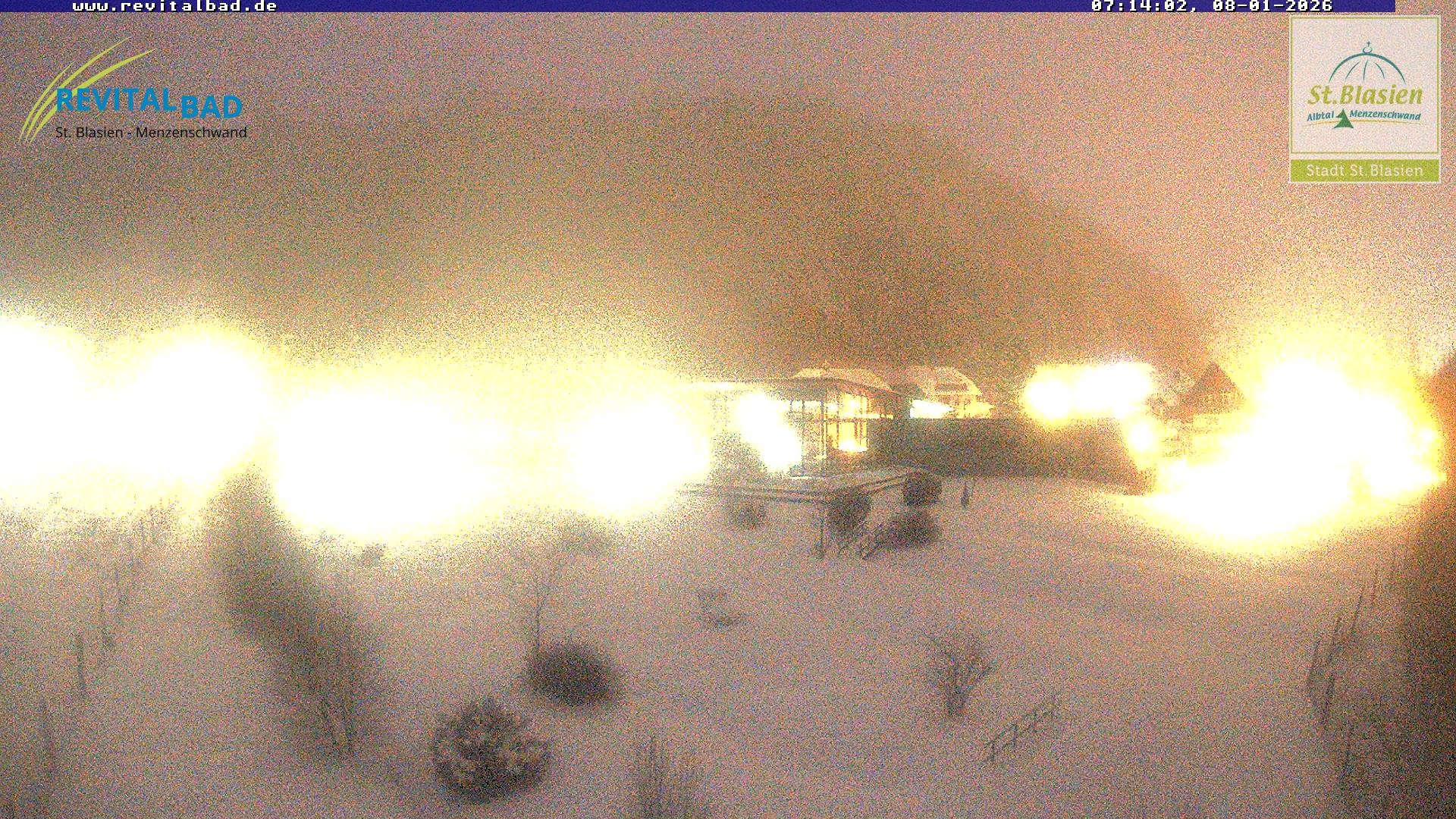 Archived image Webcam St. Blasien: Radon Revital Spa