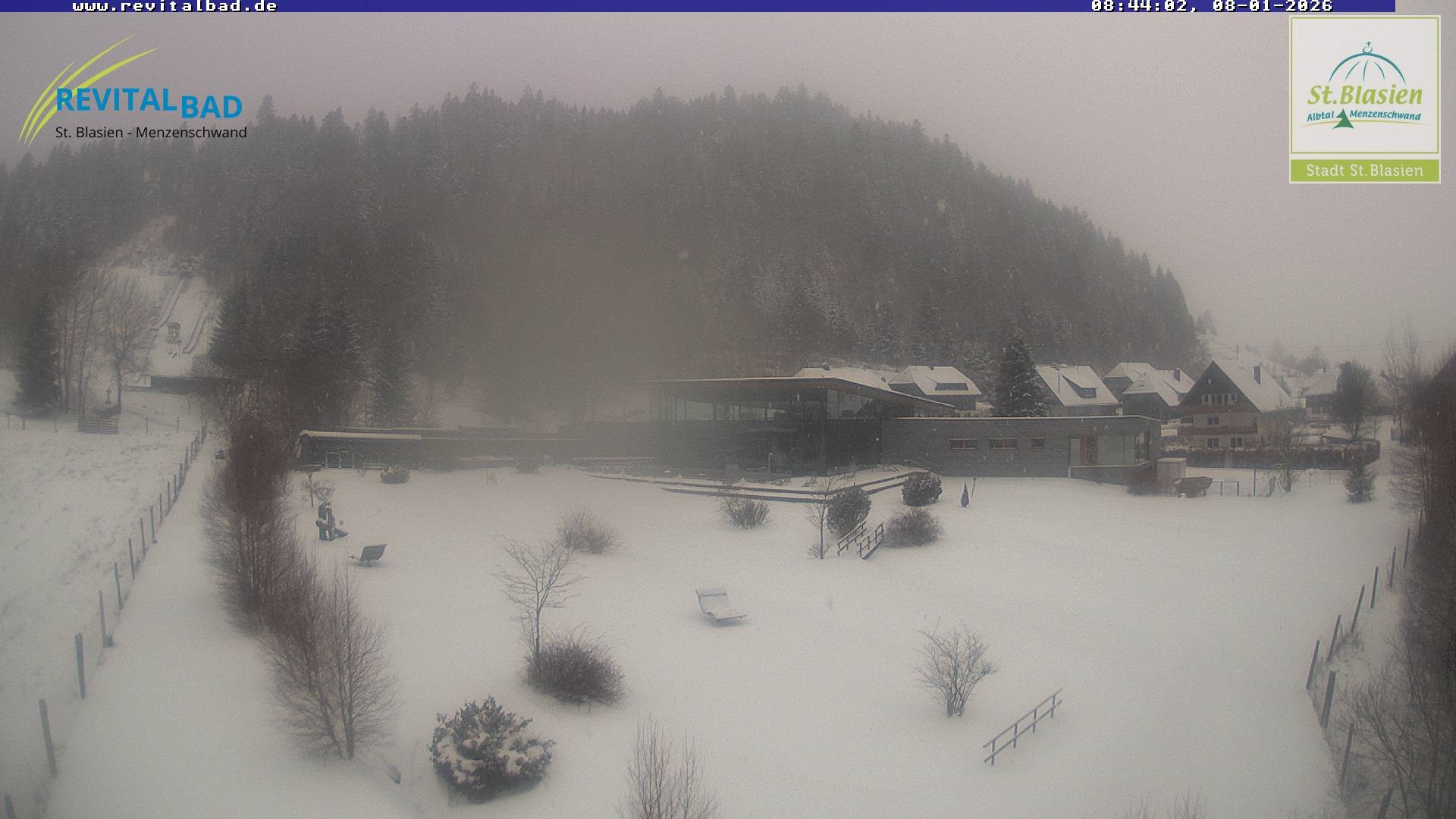 Archived image Webcam St. Blasien: Radon Revital Spa