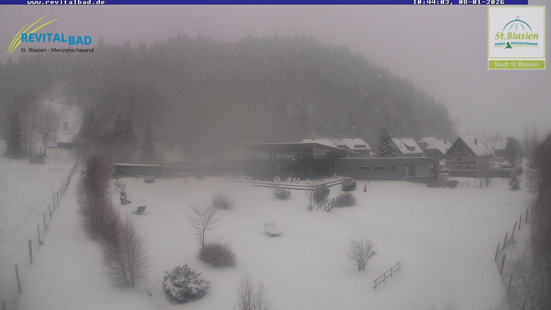 Archived image Webcam St. Blasien: Radon Revital Spa