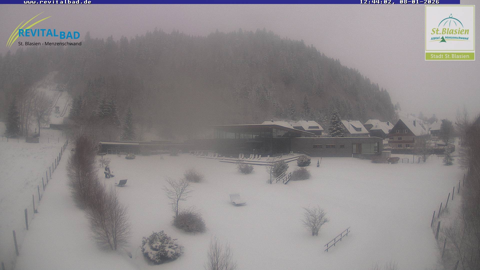 Archived image Webcam St. Blasien: Radon Revital Spa