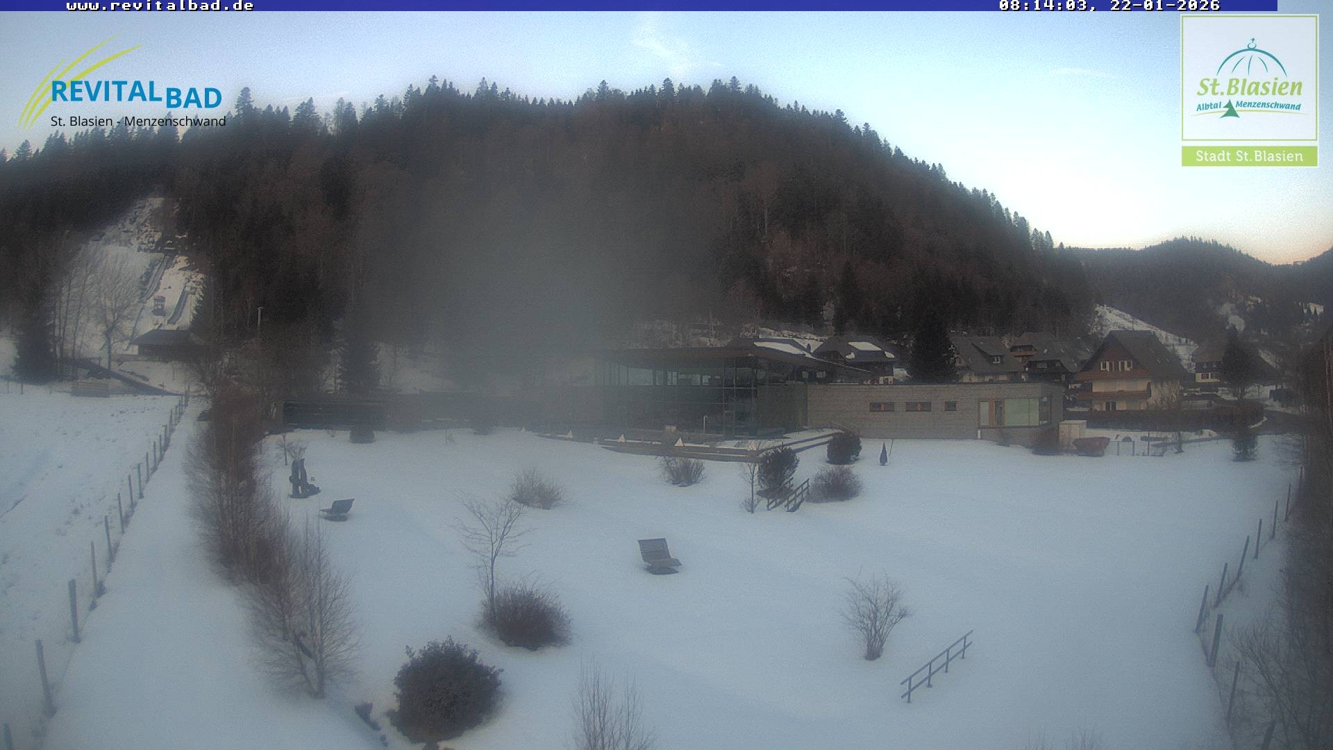 Archiv Foto Webcam St. Blasien - Radon Revital Bad