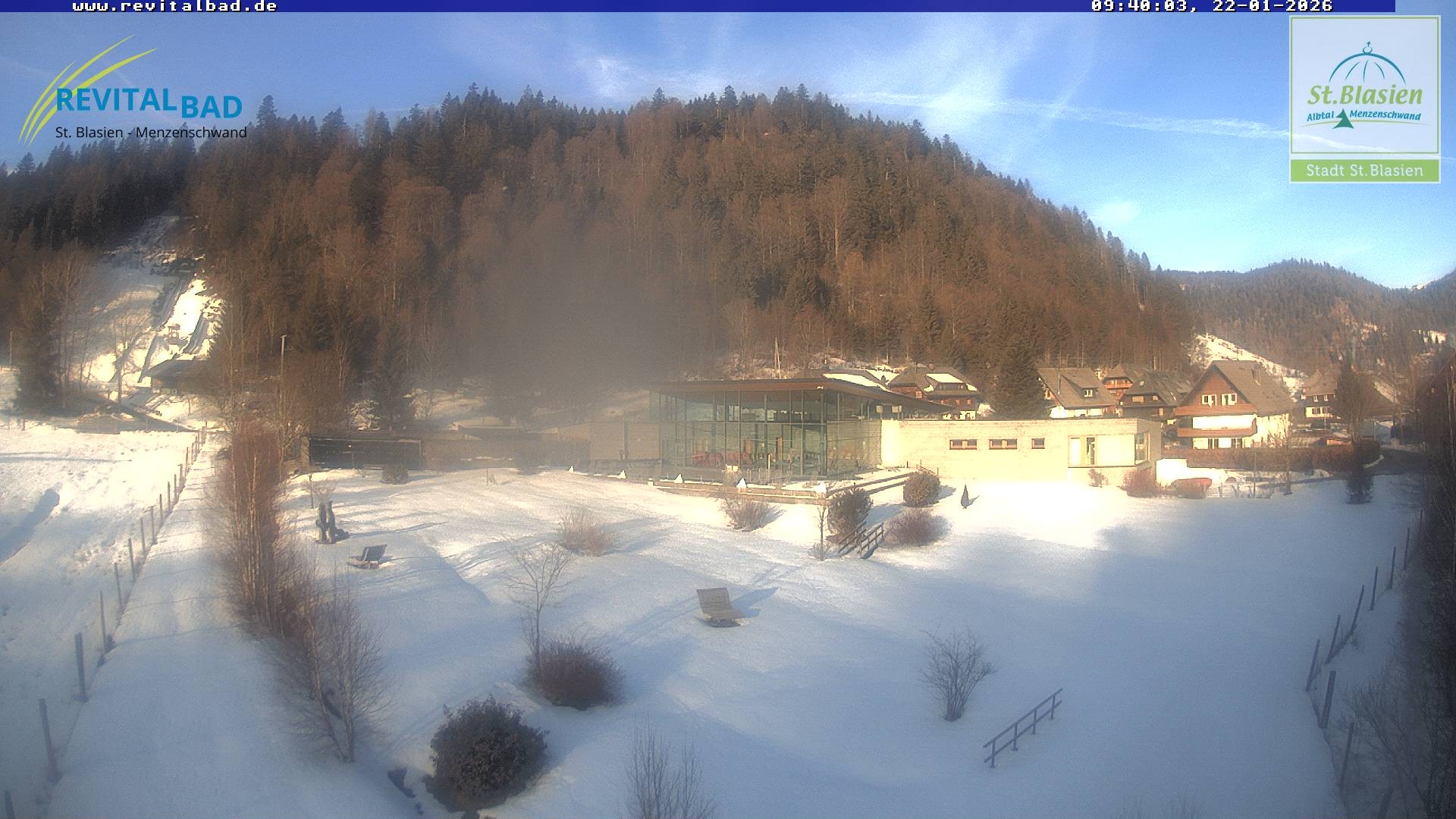 Archiv Foto Webcam St. Blasien - Radon Revital Bad