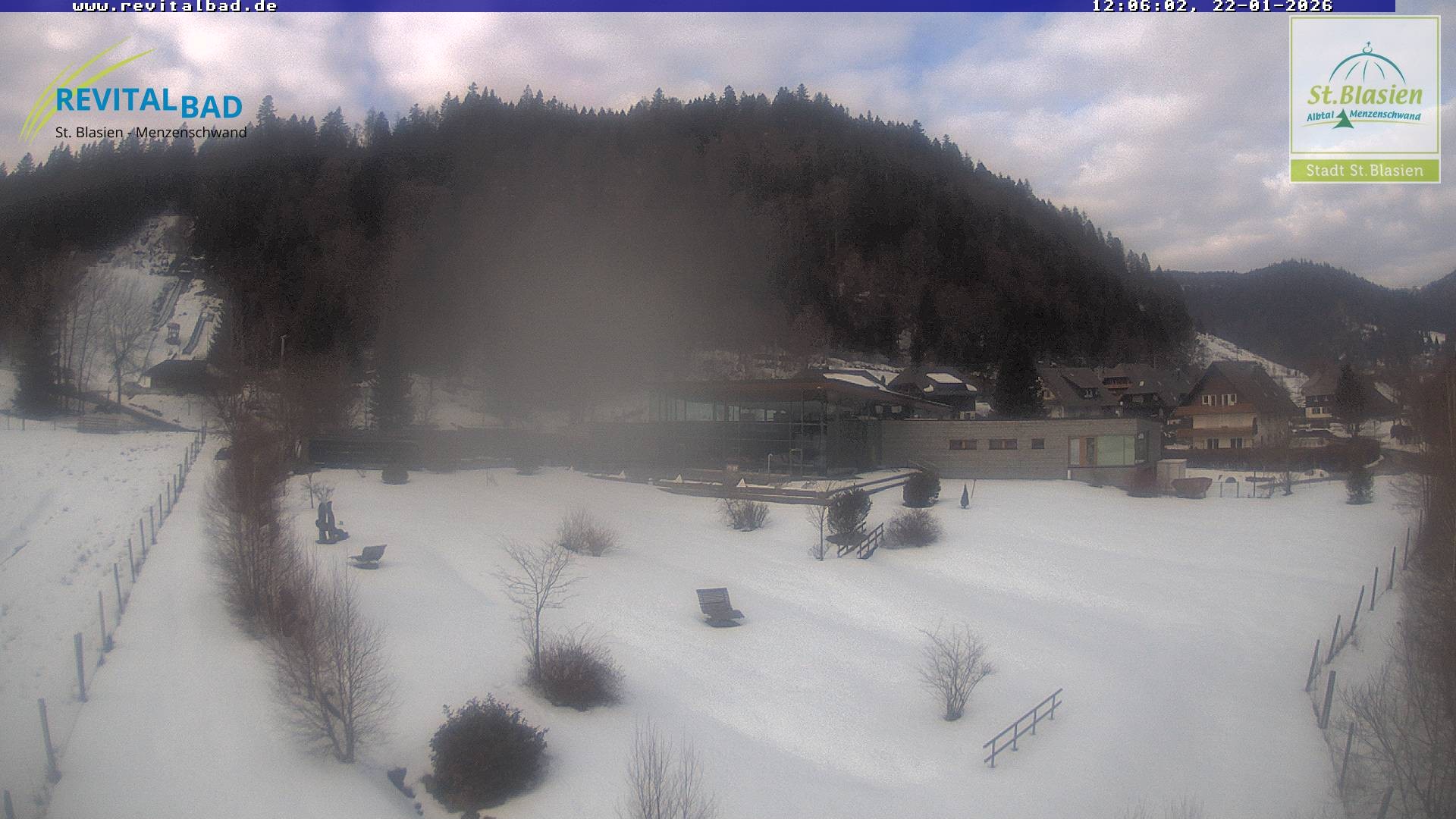 Archiv Foto Webcam St. Blasien - Radon Revital Bad