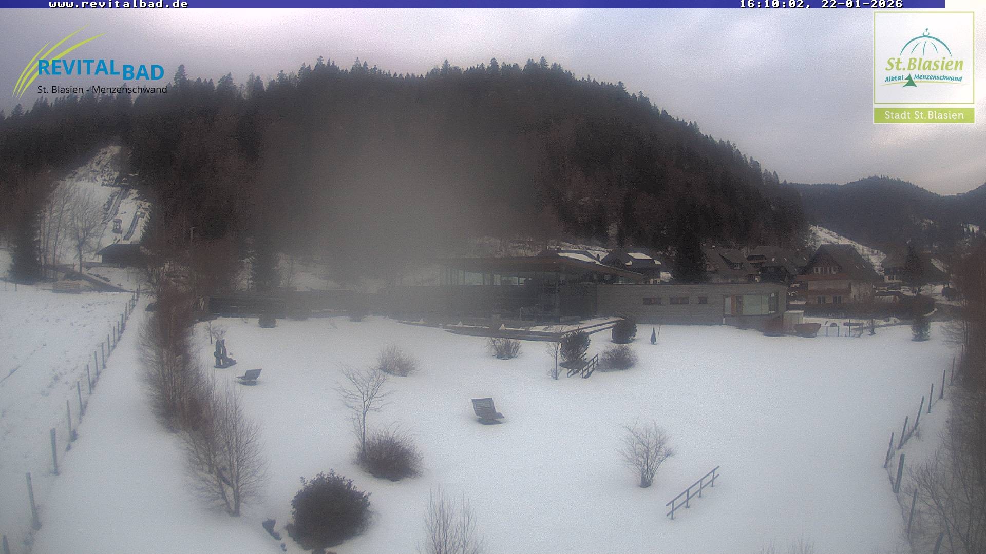 Archiv Foto Webcam St. Blasien - Radon Revital Bad