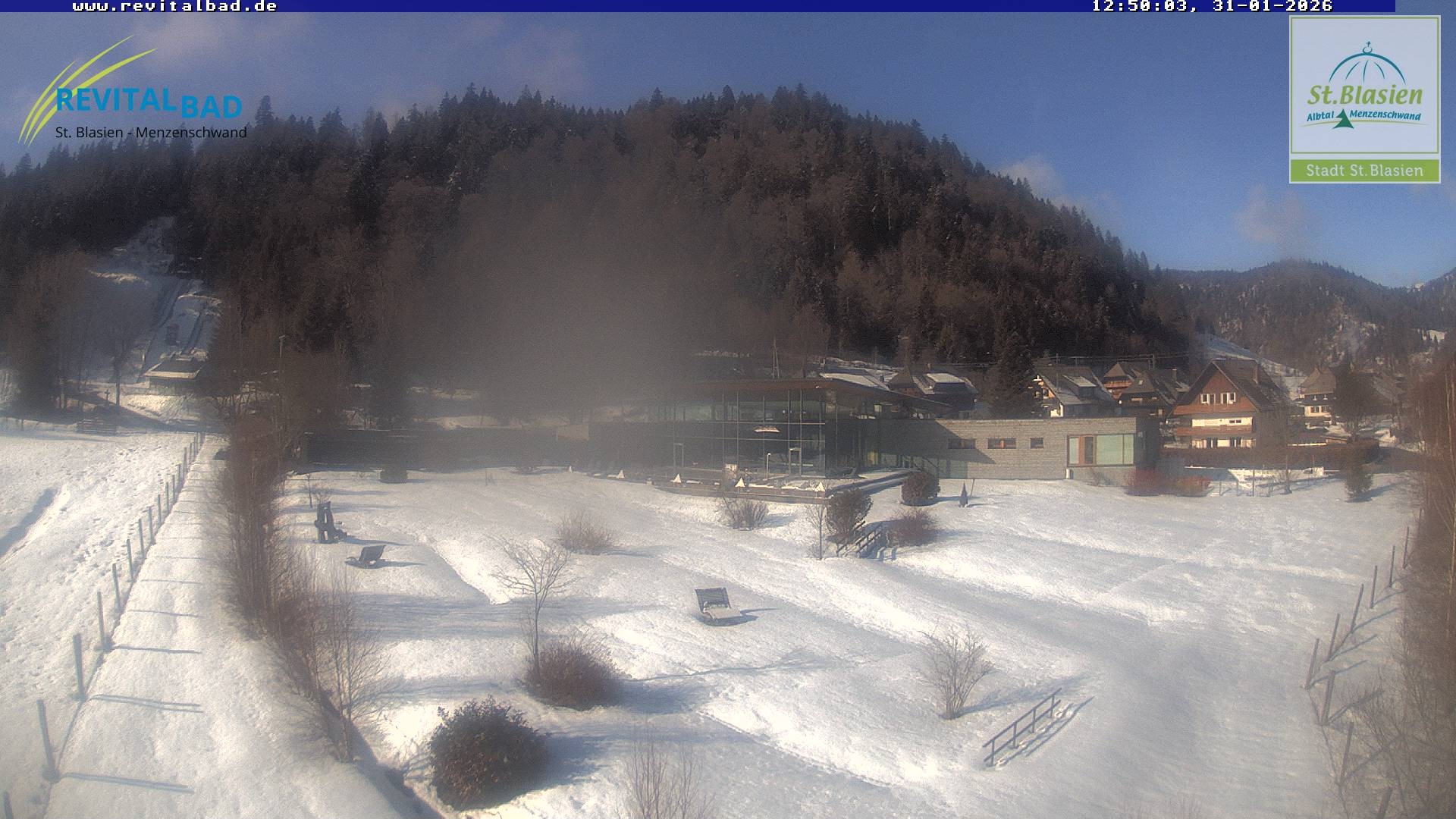 Archiv Foto Webcam St. Blasien - Radon Revital Bad