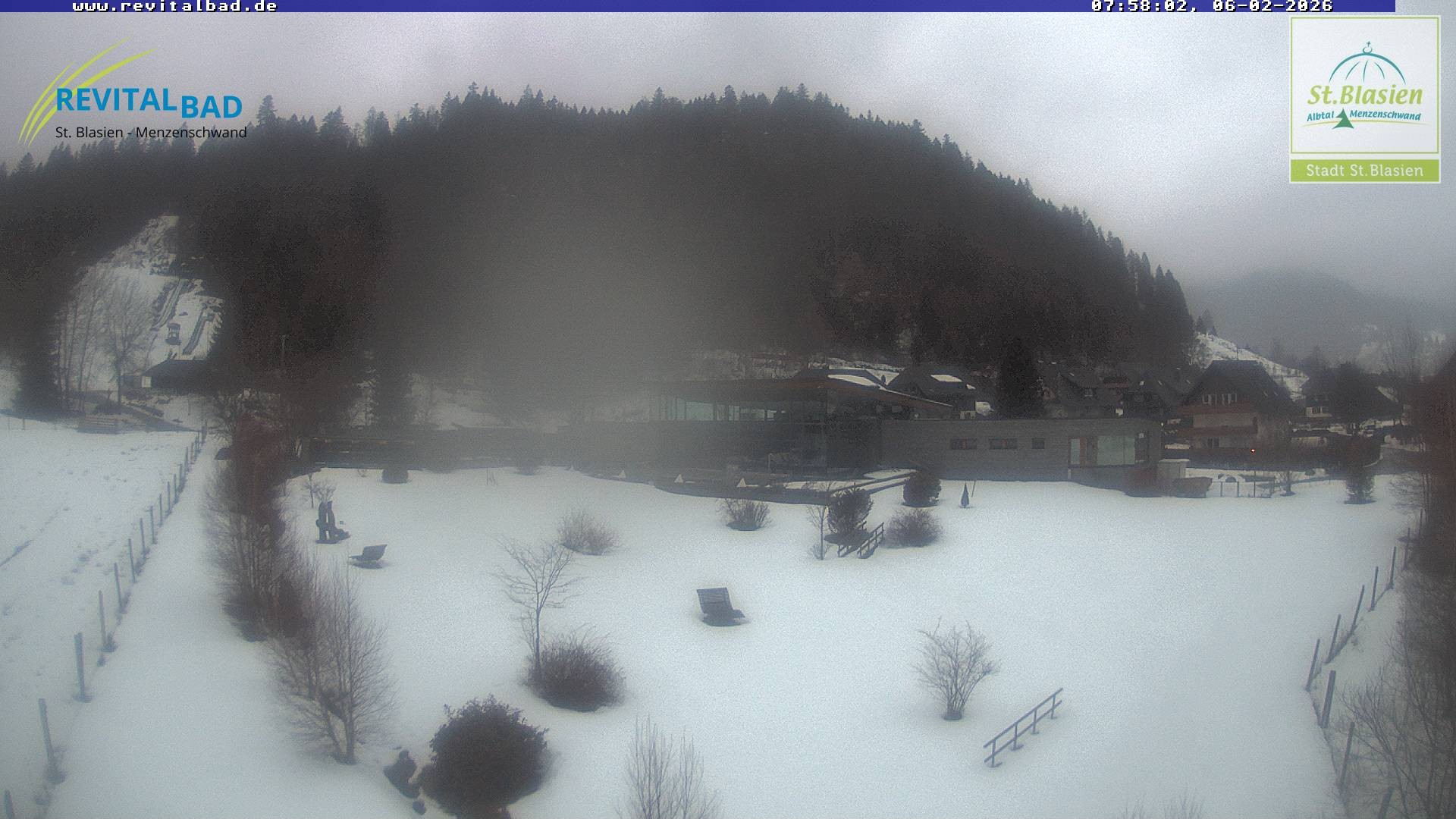 Archiv Foto Webcam St. Blasien - Radon Revital Bad